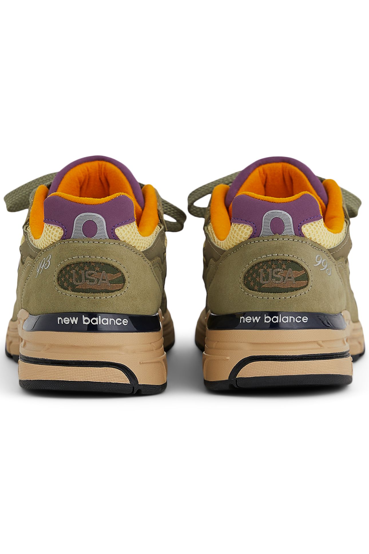 U993OL MADE IN USA SNEAKERS IN OLIVE LEAF 4