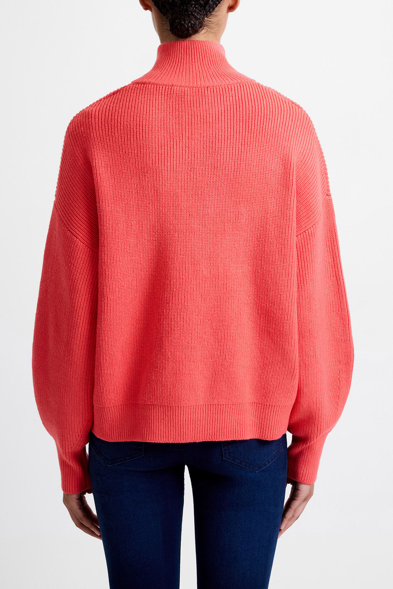 BABYSOFT HALF ZIP JUMPER CAYENNE RED 2