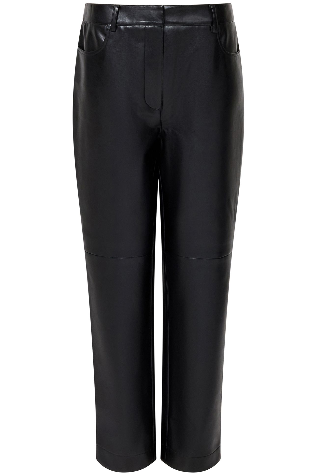 PU TROUSERS BLACK 4