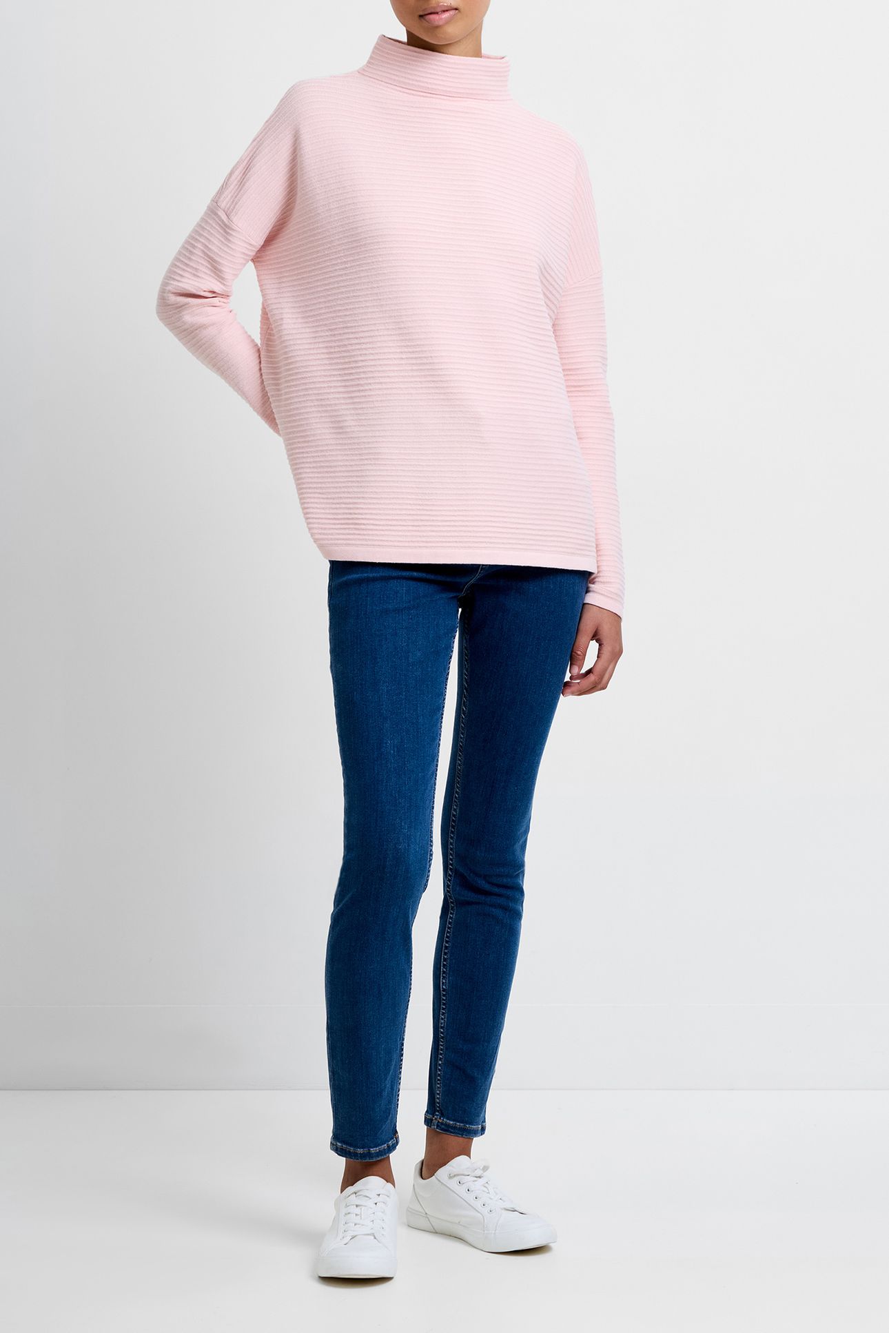 BABYSOFT LENA L/S HIGH NK JMPR LOTUS PINK 3