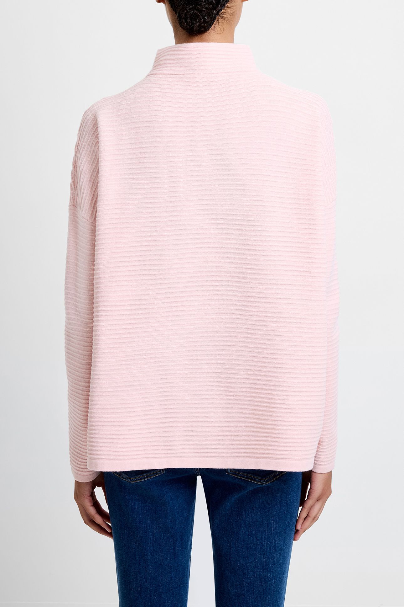 BABYSOFT LENA L/S HIGH NK JMPR LOTUS PINK 2