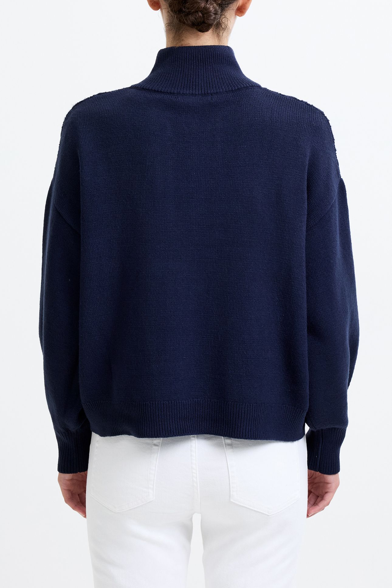 BABYSOFT CABLE HALF ZIP DUCHESS BLUE 2