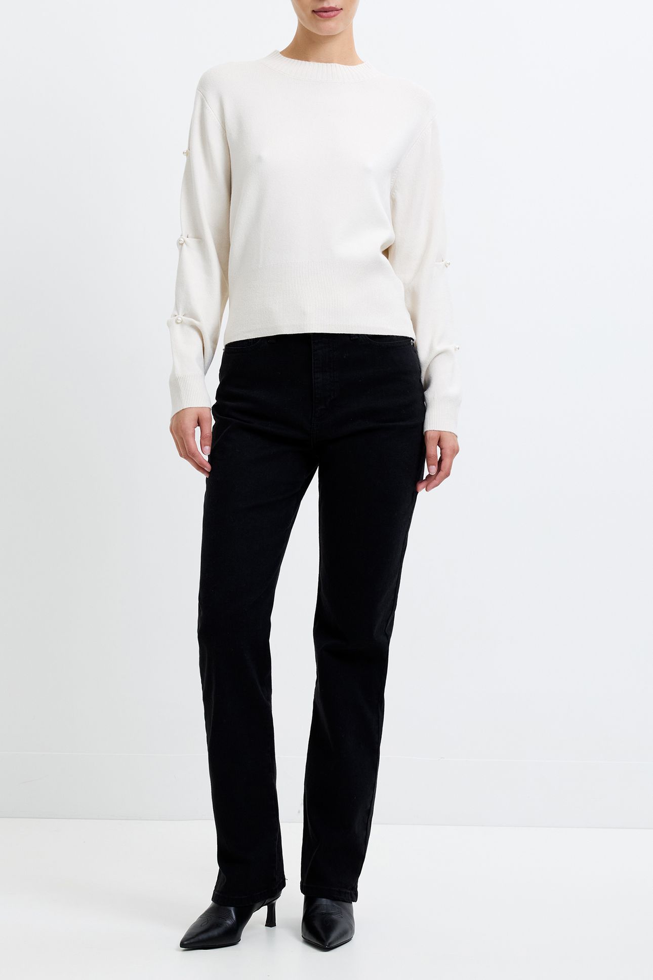 BABYSOFT PEARL SLV CREW CLASSIC CREAM 3