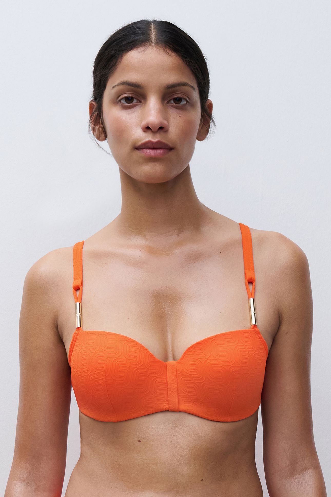 HERA SWIMWEAR BRA ORANGE 1