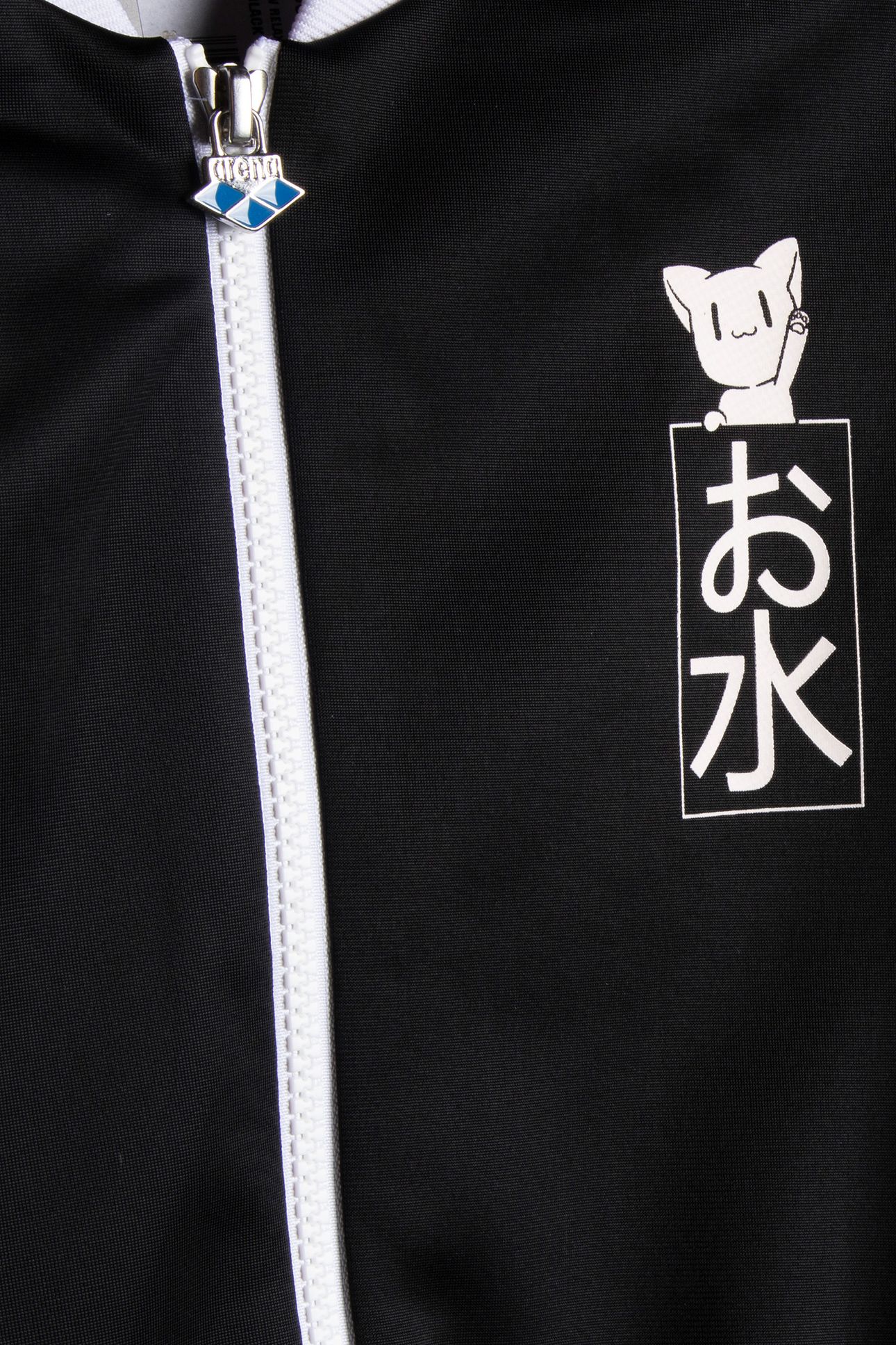 W RELAX IV TEAM JACKET MIZU BLACK WHITE BLACK 6