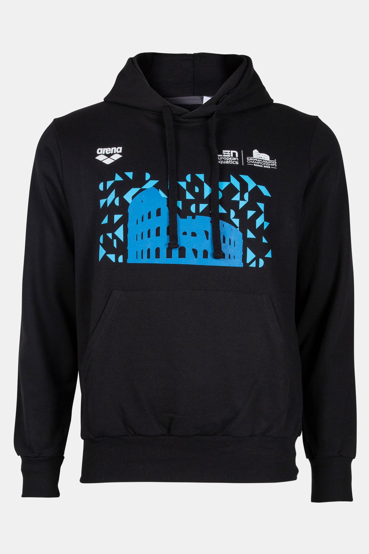 UNISEX HOODIE ESCH ROME 22 MERCH BLACK 7