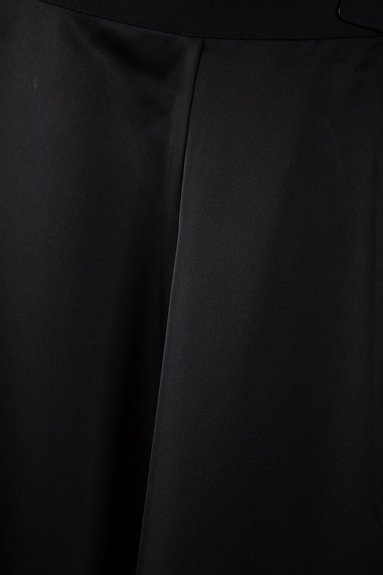 JAROD - BLACK SATIN MIDI SKIRT 6