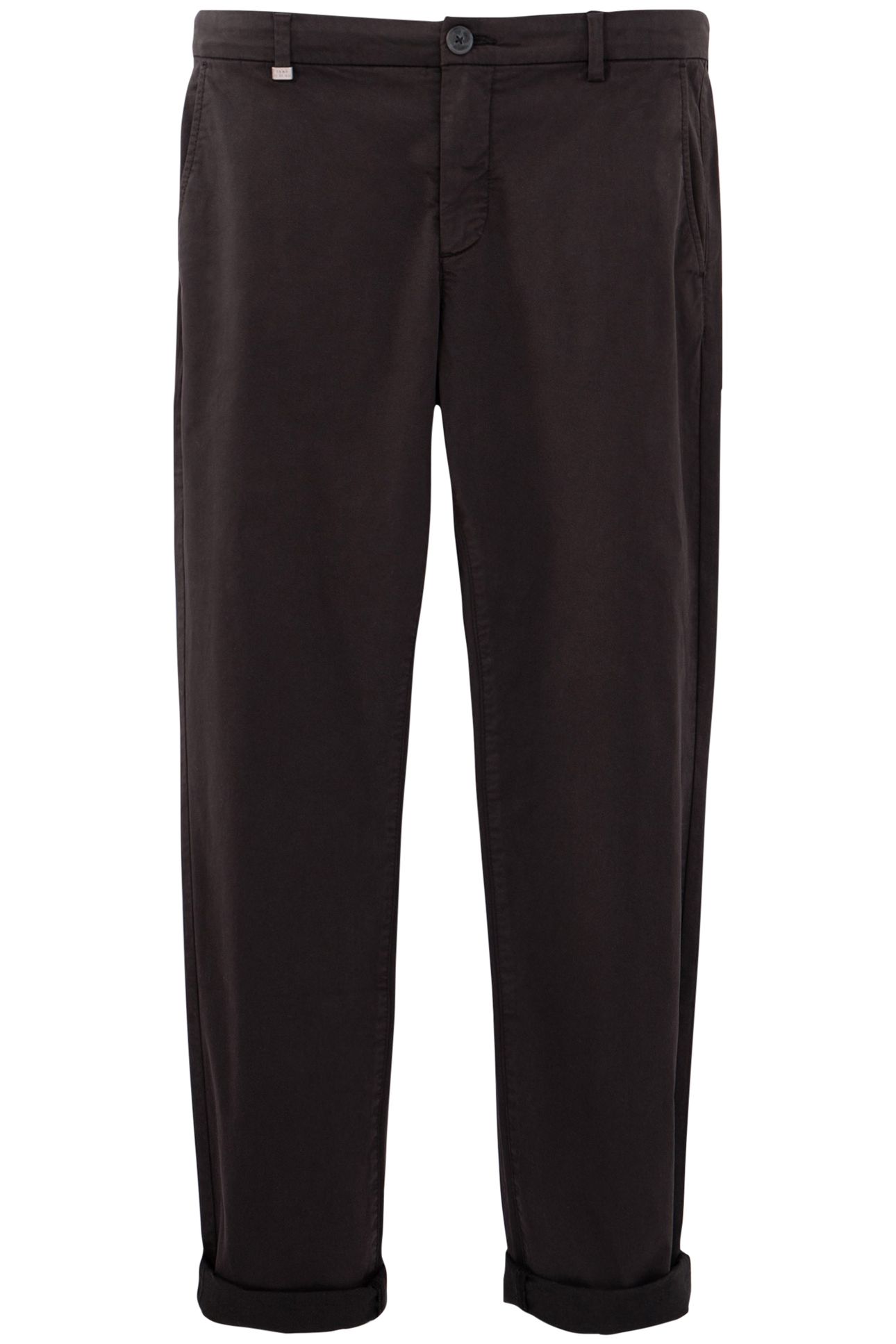 BROWN SLIM CHINO PANTS BROWN 4