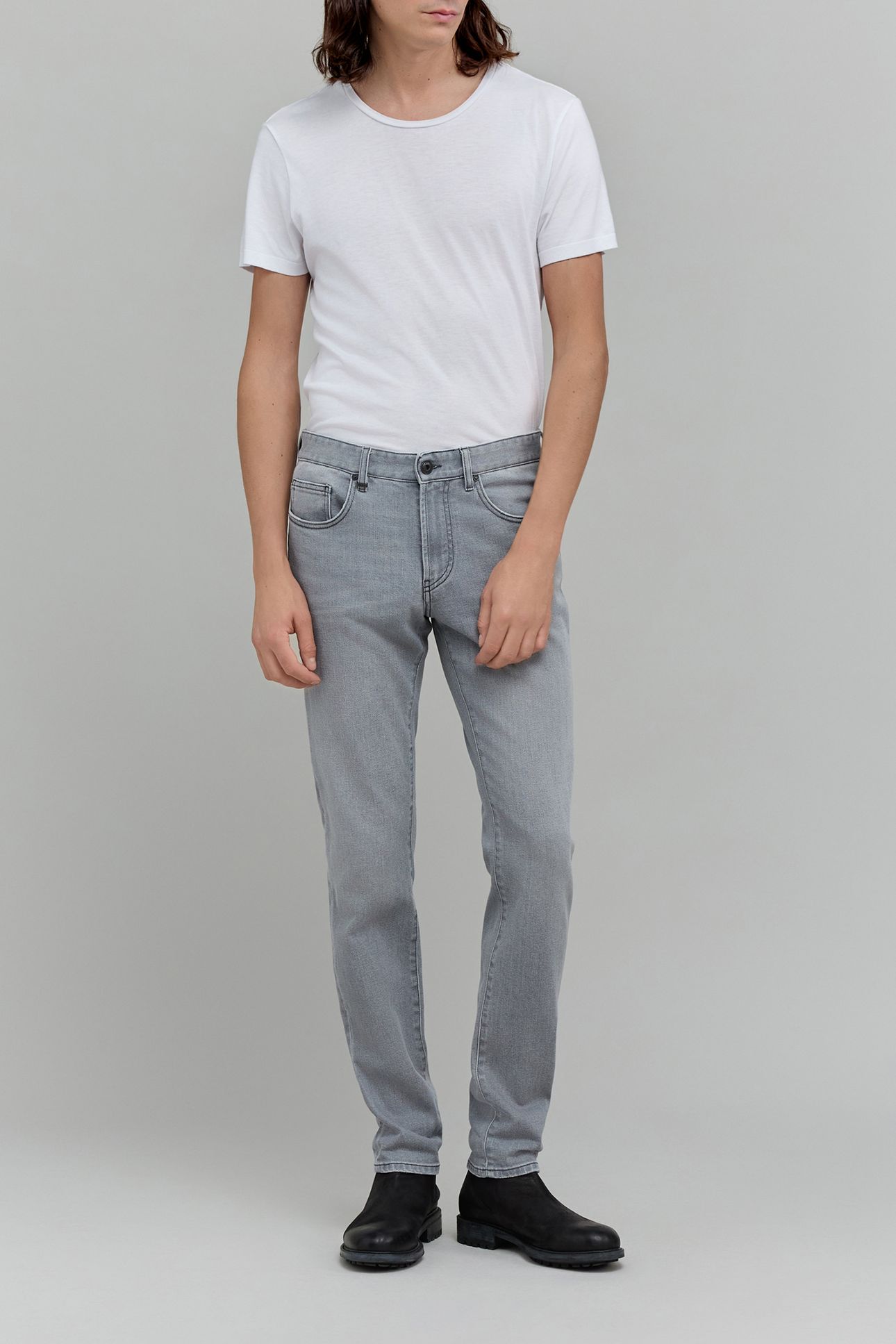 BRUCE SLIM ASPHALT JEANS BITUME 3