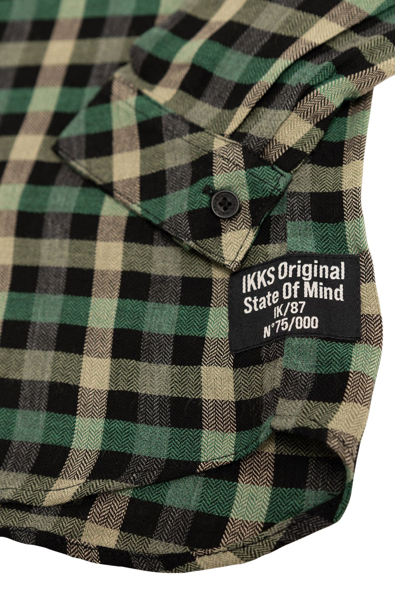 BOY'S KHAKI PLAID SHIRT 6