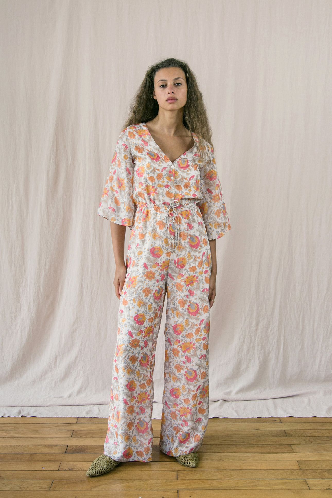 JUMPSUITS TALLY RAINBOW FLOWERS 1