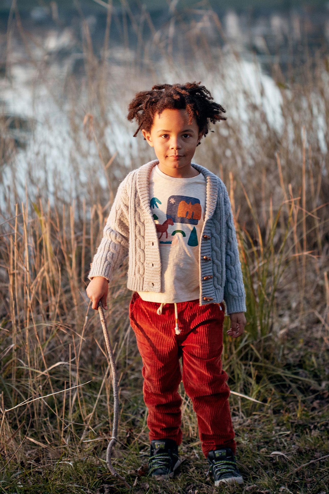 CARDIGAN SACHA DARK CLOUD 1