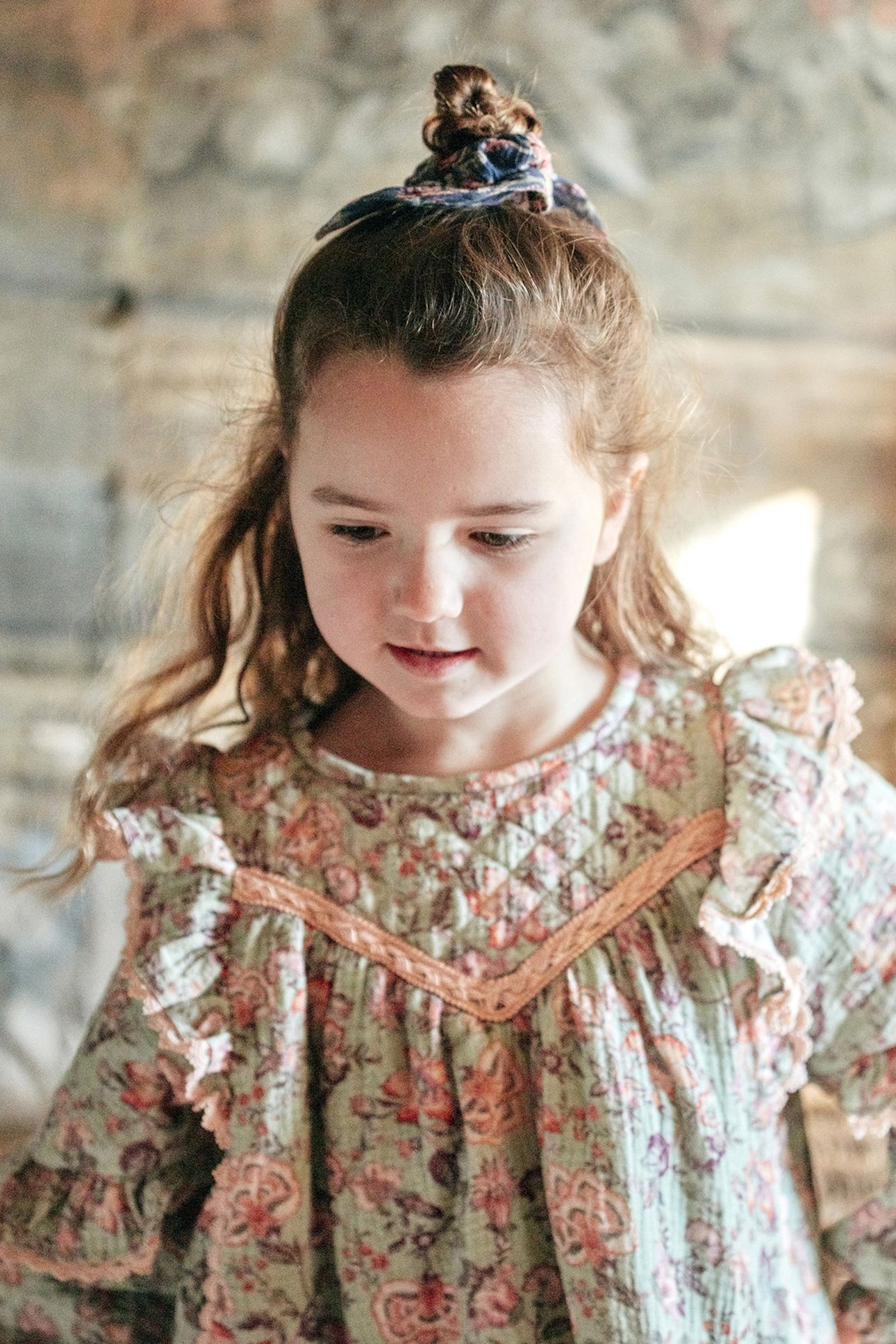DRESS LARA KHAKI TROPICAL LOON 3