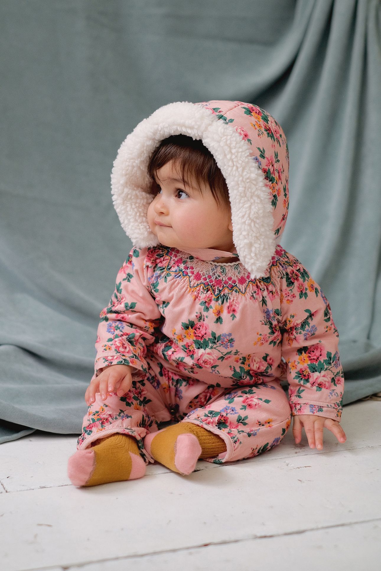 JUMPSUITS LOUNISA PINK SEYLAN FLOWERS 2