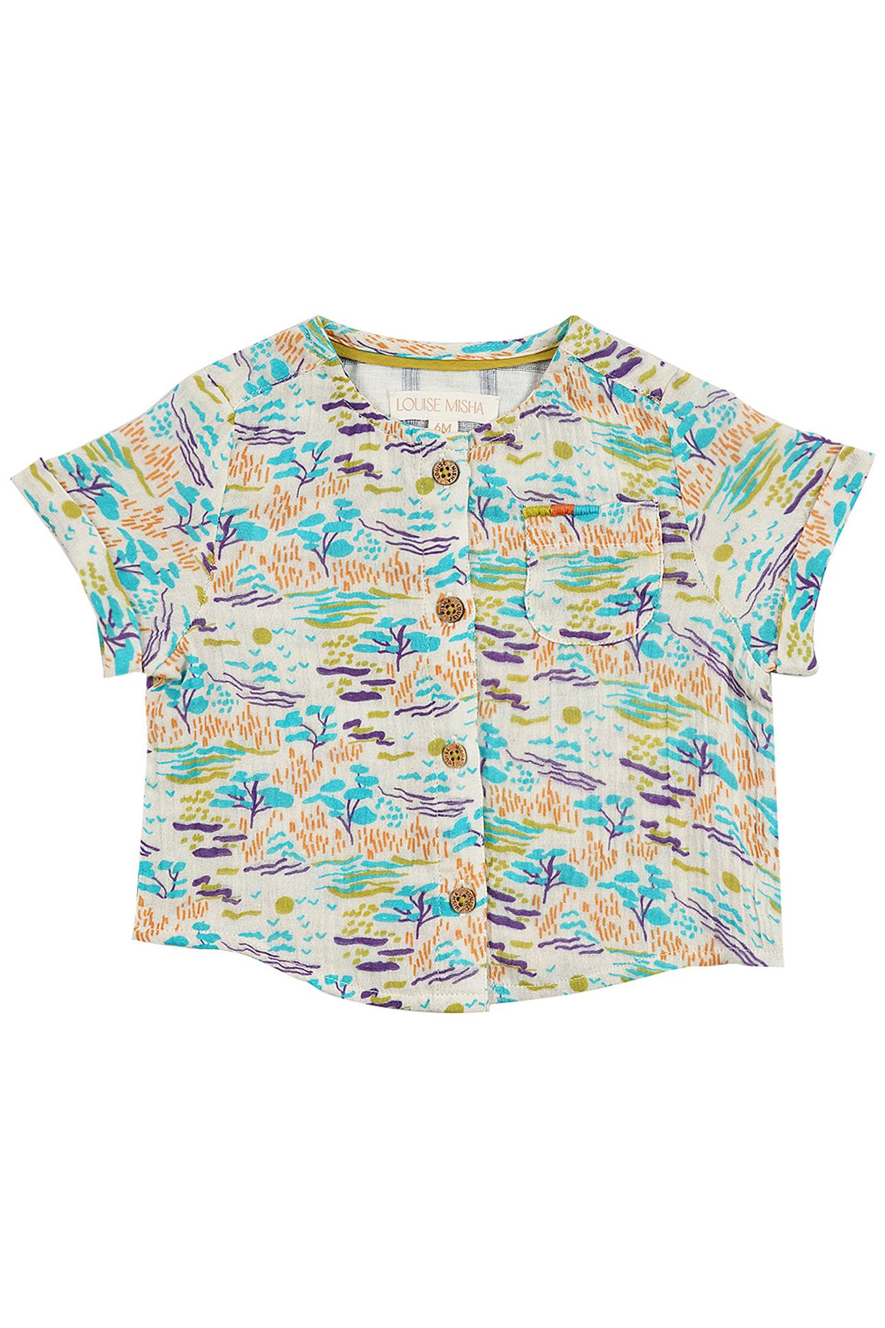 SHIRT ADELIO CREAM PAST FIELDS 2