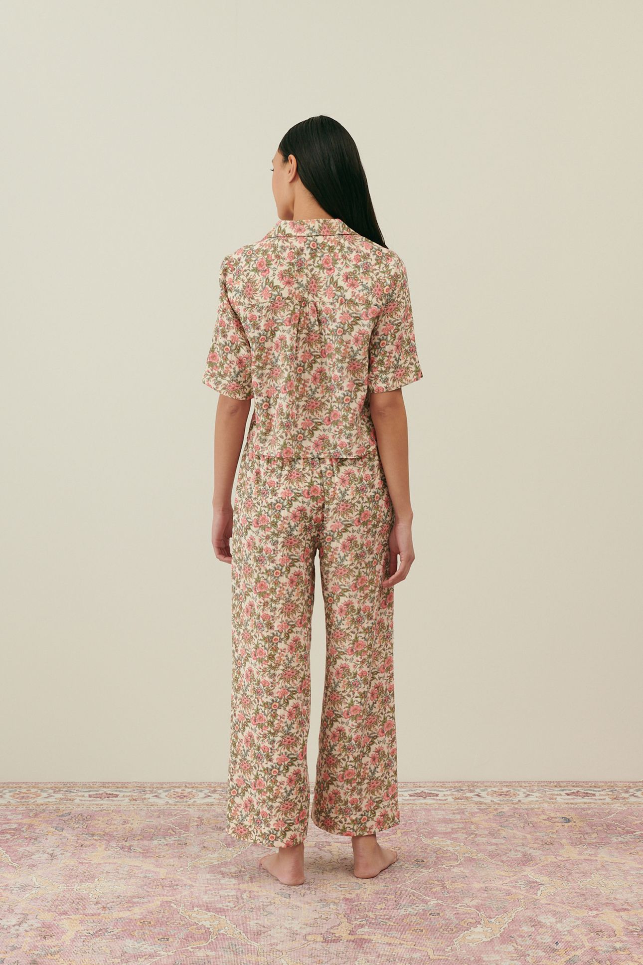 PAJAMAS PANTS MELYCIA IVORY ENCH FIELDS 2