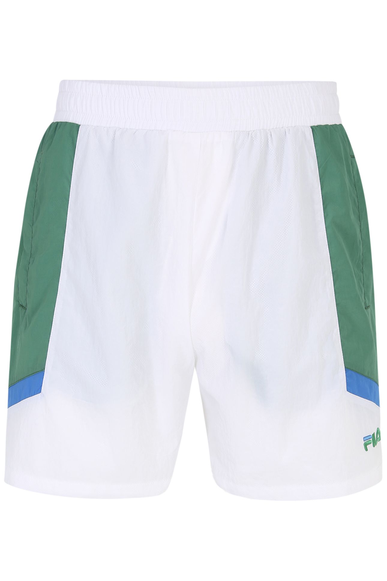 LOCHRISTI LOOSE TRACK SHORTS BRIGHT WHITE-FIR 4