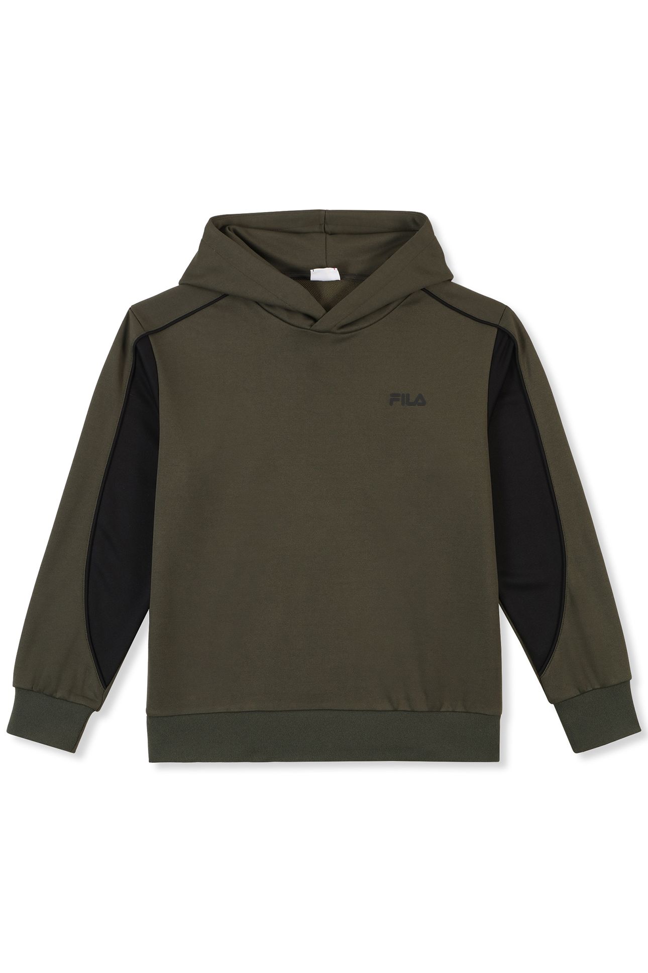 BOYS BARATE LOOSE GRAPHIC HOODIE DEEP DEPTHS-BLACK 1