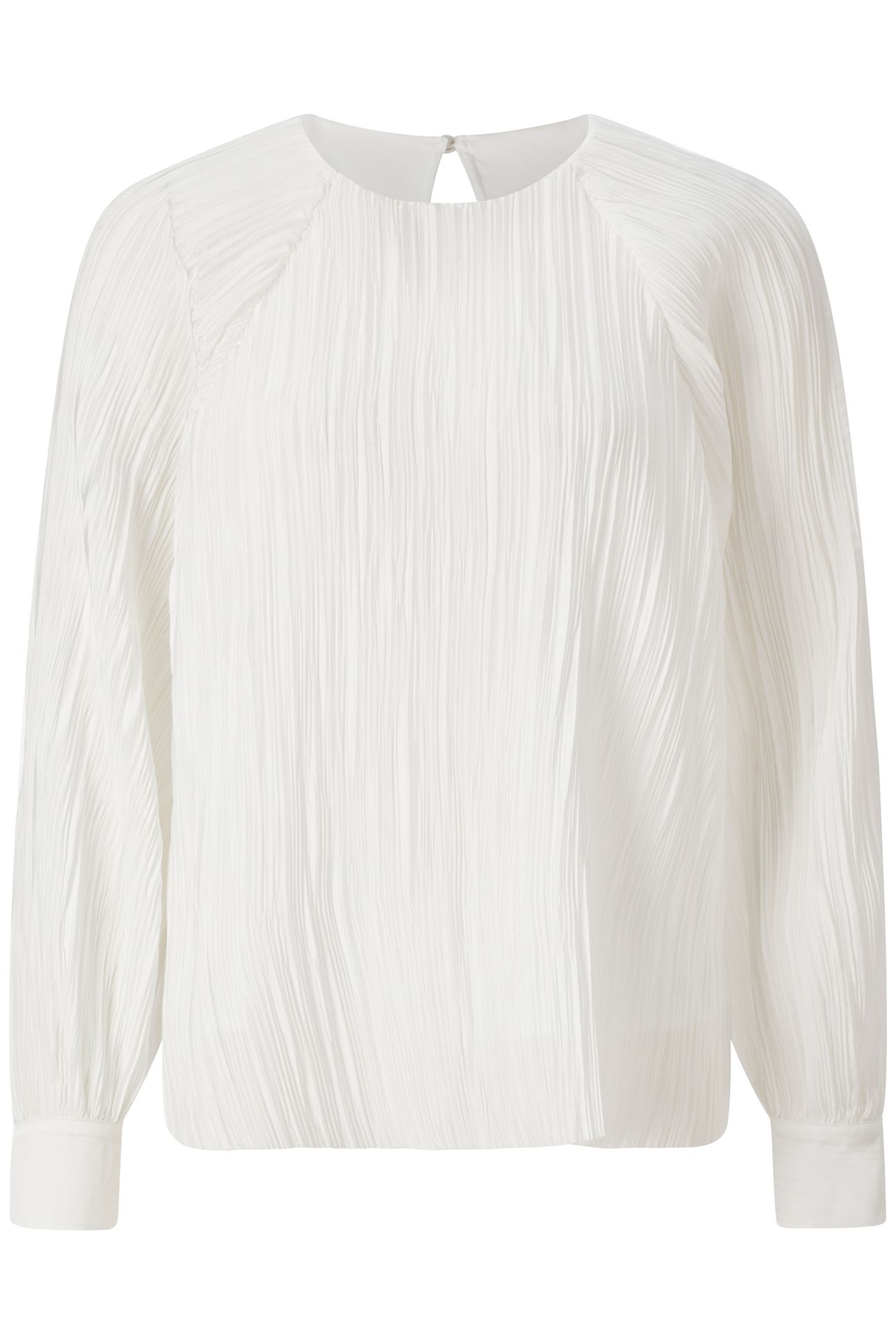 PLISSEE BLOUSE PEARL WHITE 4