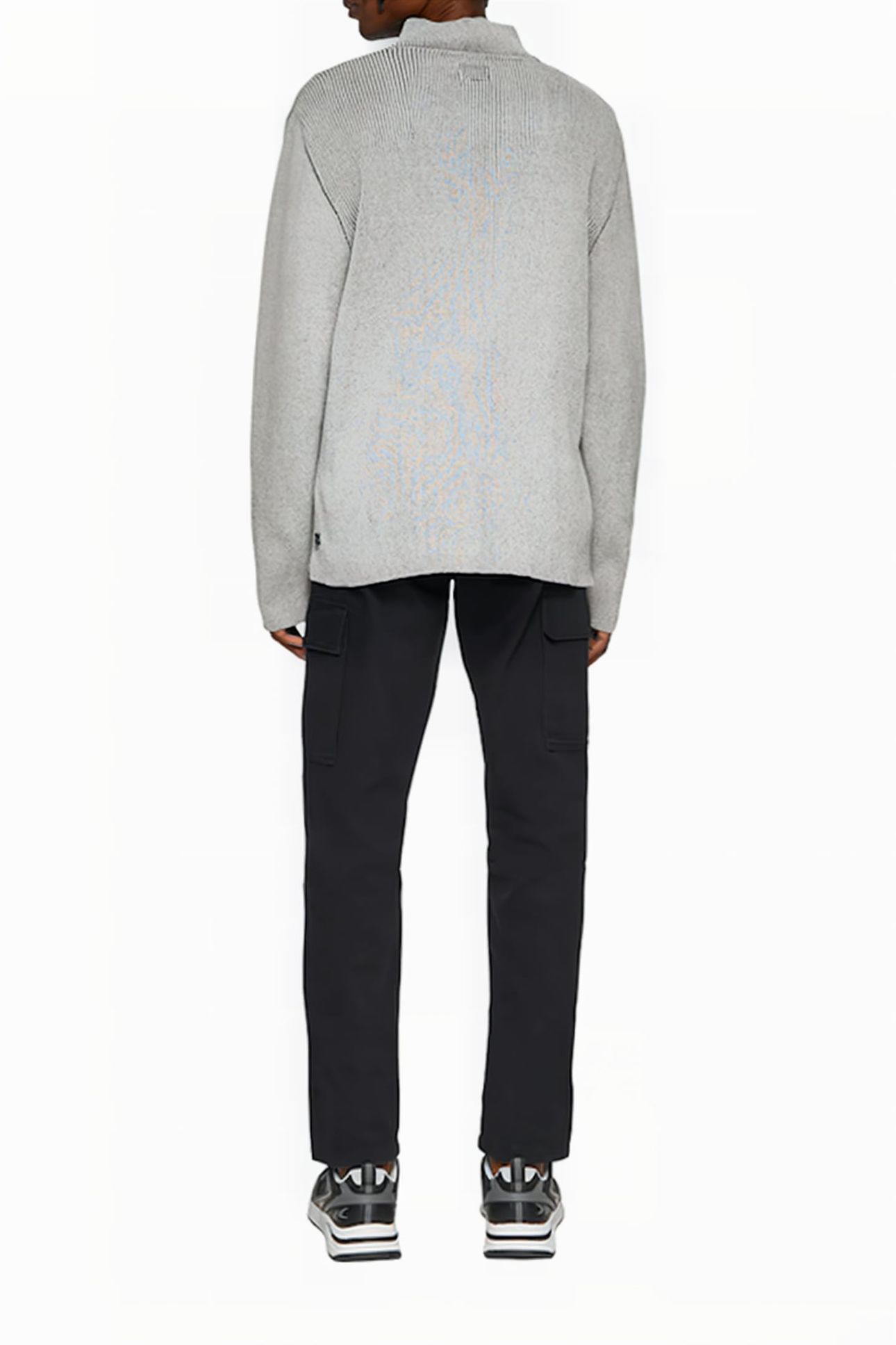 S.OLIVER-QS PULLOVER LIGHT GREY 3