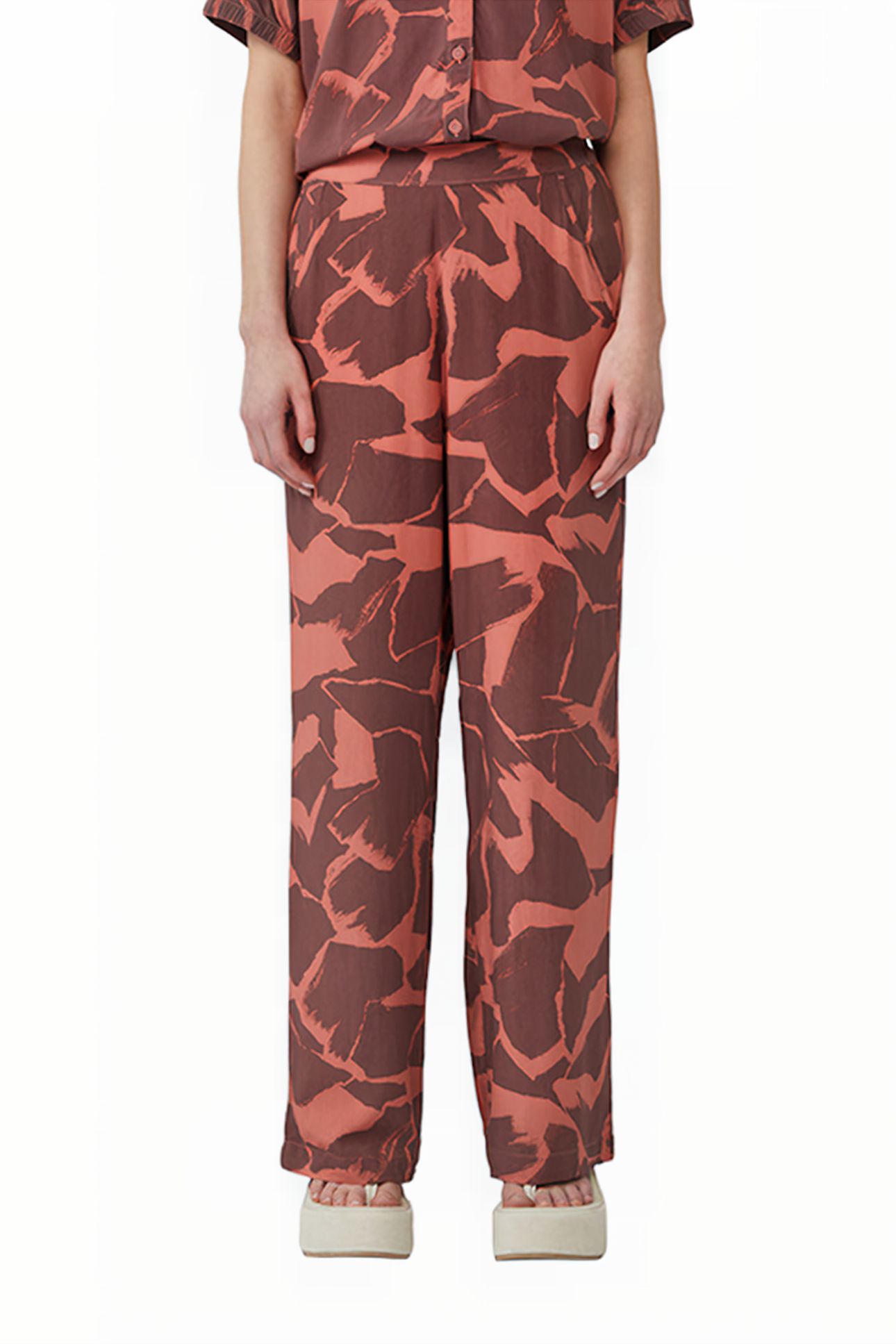 S.OLIVER-QS HOSEN ORANGE-RED 1