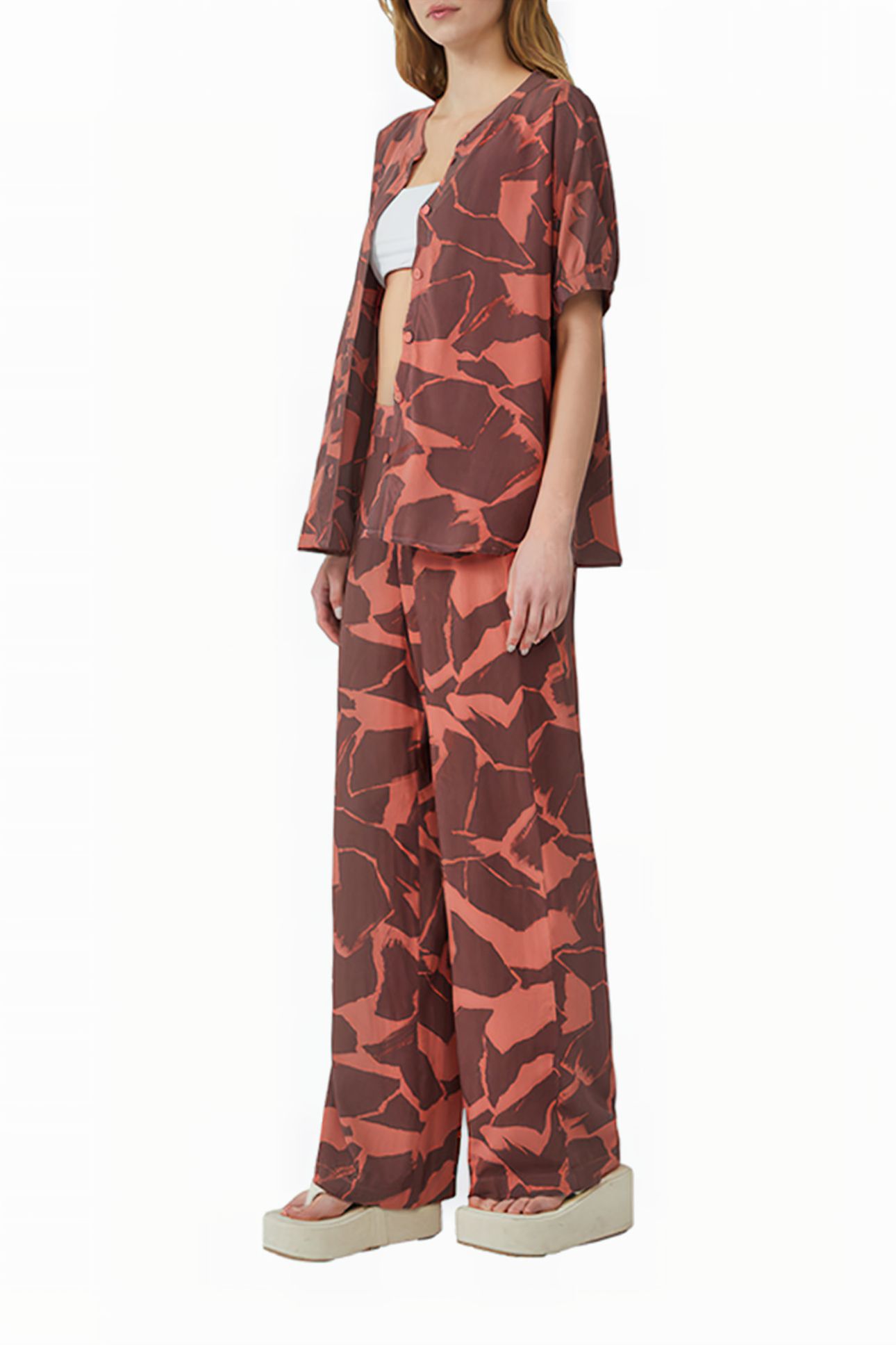 S.OLIVER-QS HOSEN ORANGE-RED 4
