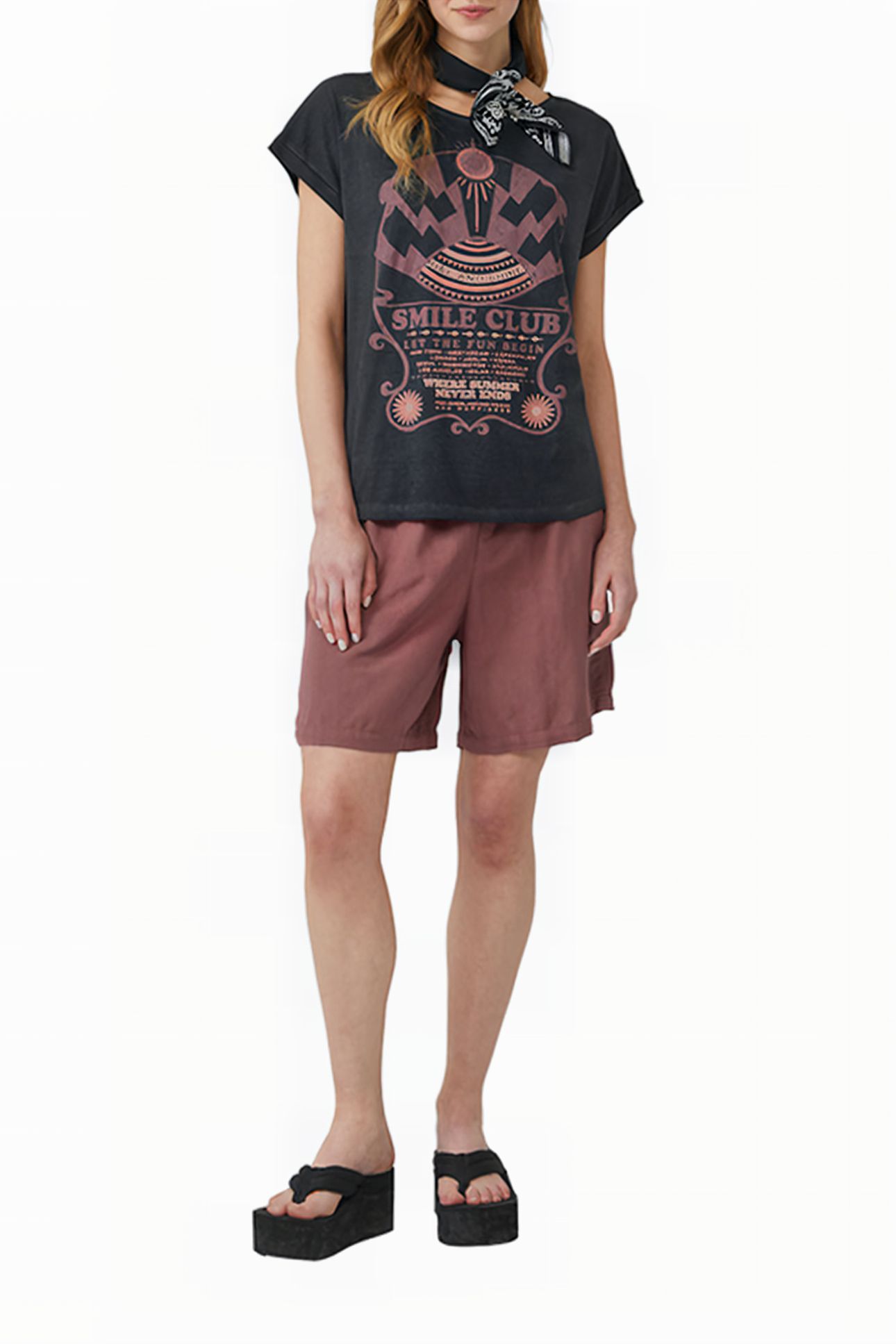 S.OLIVER-QS T-SHIRTS BLACK 2