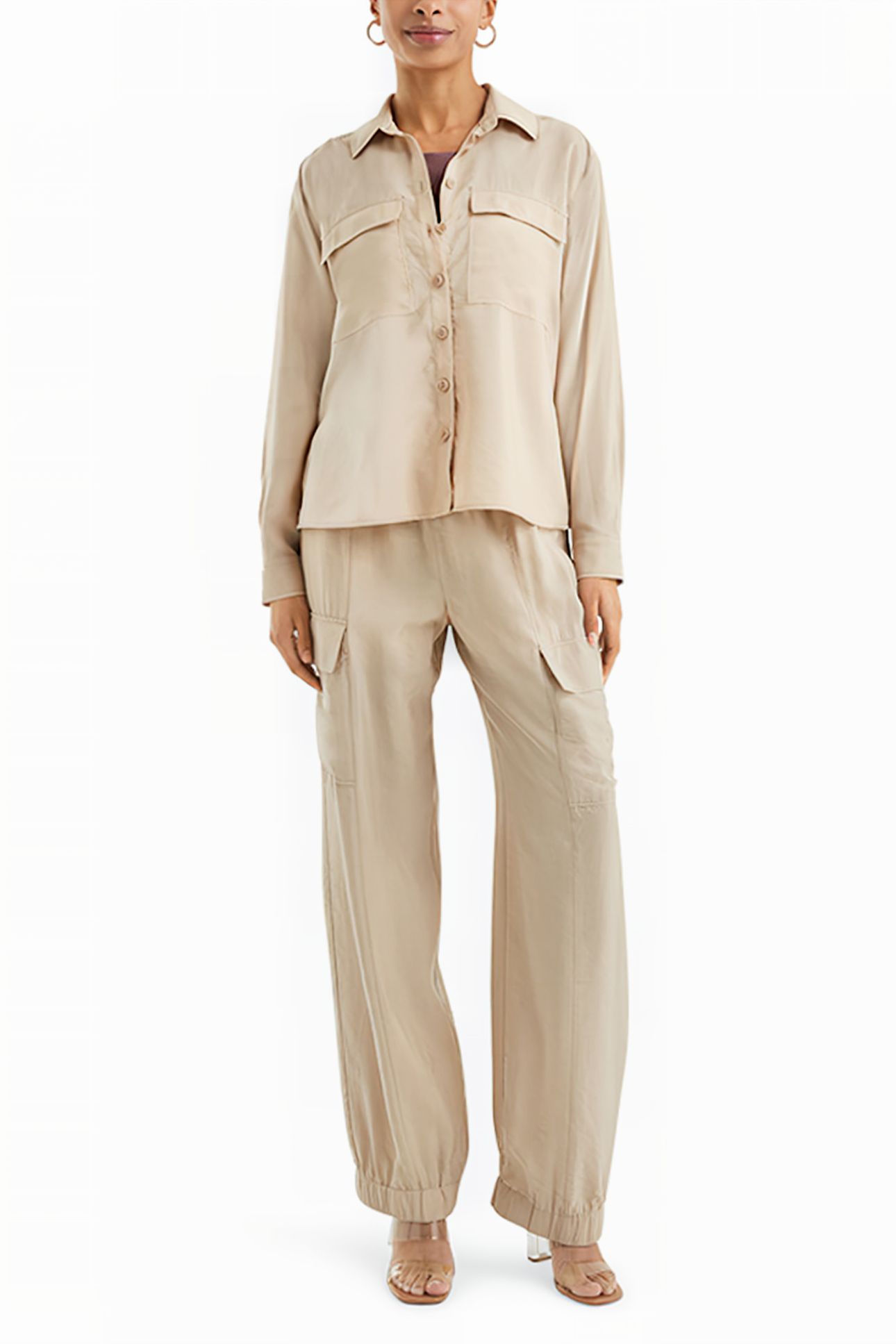 S.OLIVER-QS BLOUSE BEIGE 2