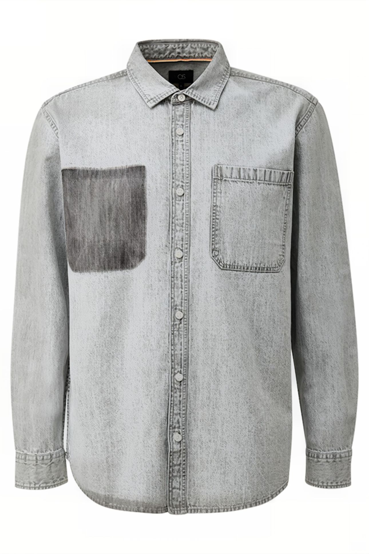 S.OLIVER-QS SHIRT GREY DENIM 3