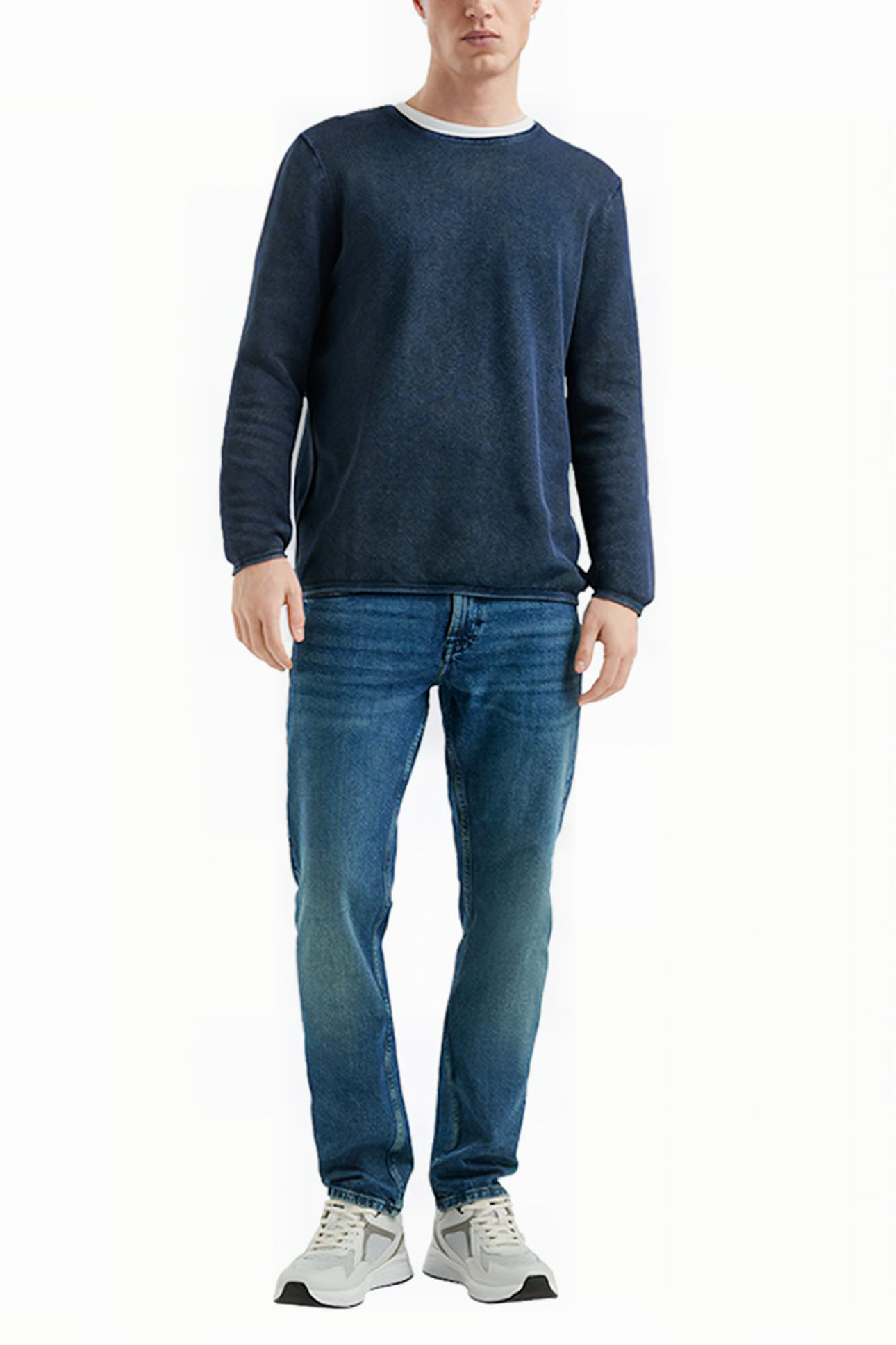 S.OLIVER-QS PULLOVER MARINE BLUE 2