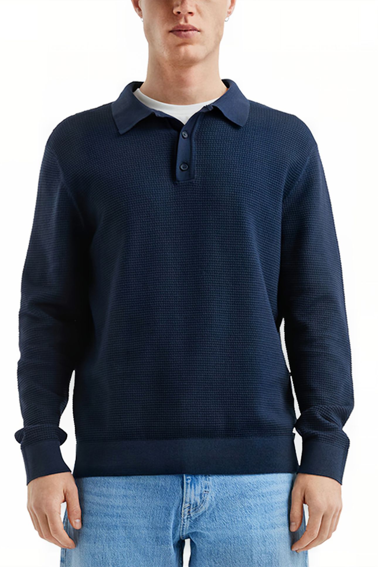S.OLIVER-QS PULLOVER MARINE BLUE 1