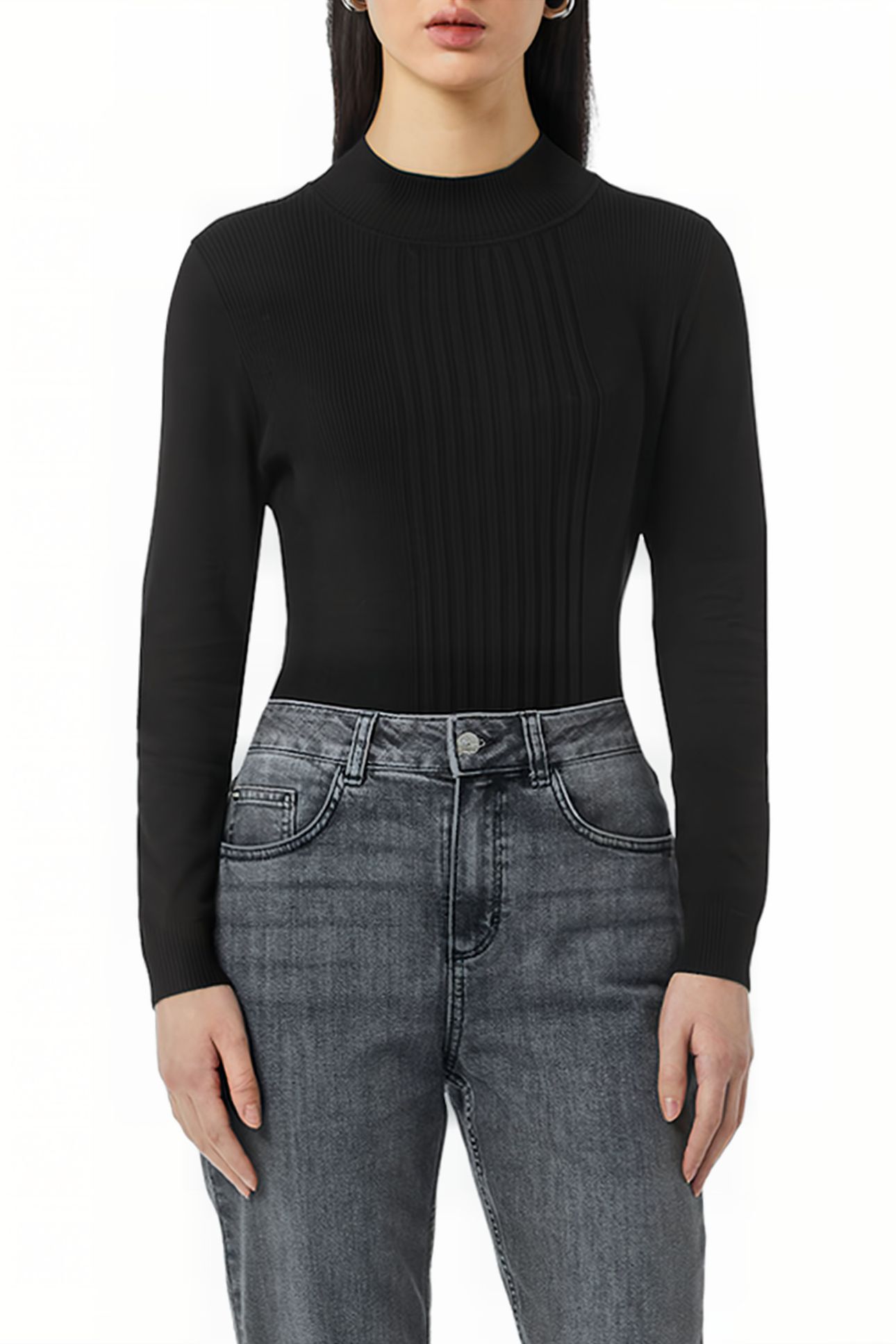 COMMA PULLOVERS BLACK 1