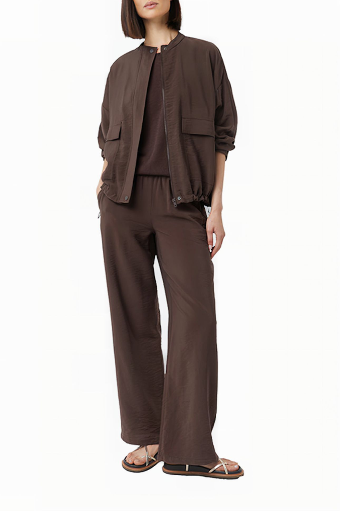 JACKET INDOOR DARK BROWN 2