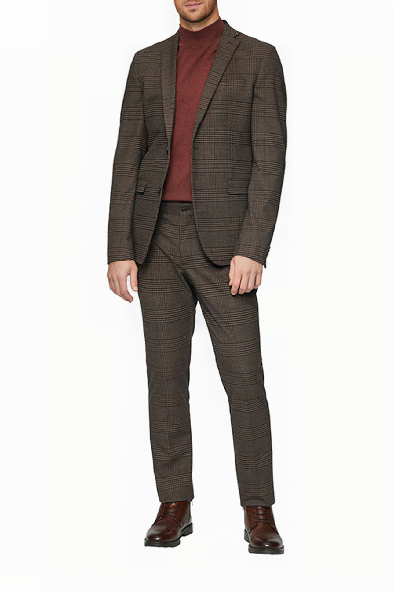 S.OLIVER PANT BROWN 2