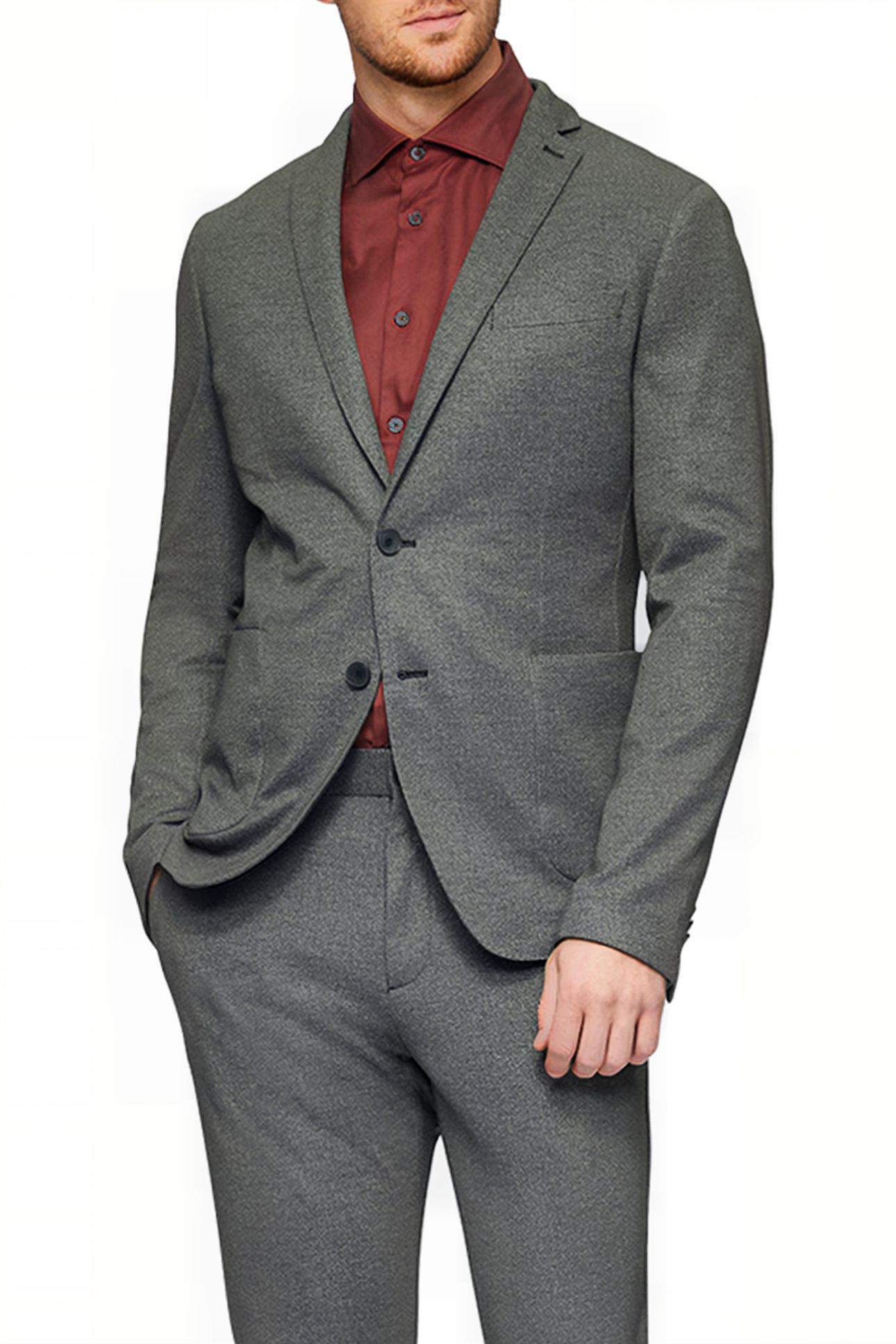 S.OLIVER JACKET INDOOR GREY/BLACK 1