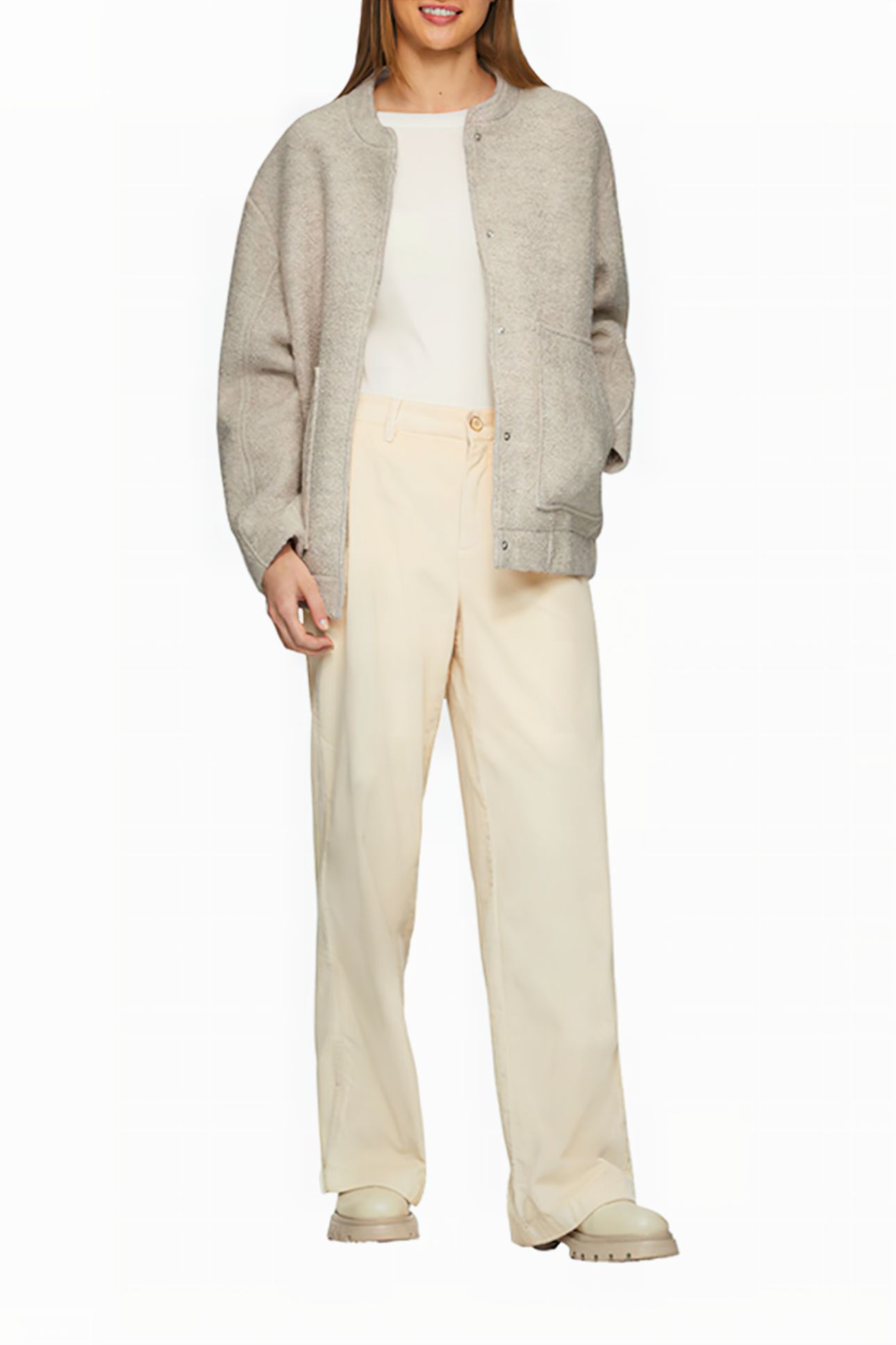 S.OLIVER JACKET OUTDOOR BEIGE 1
