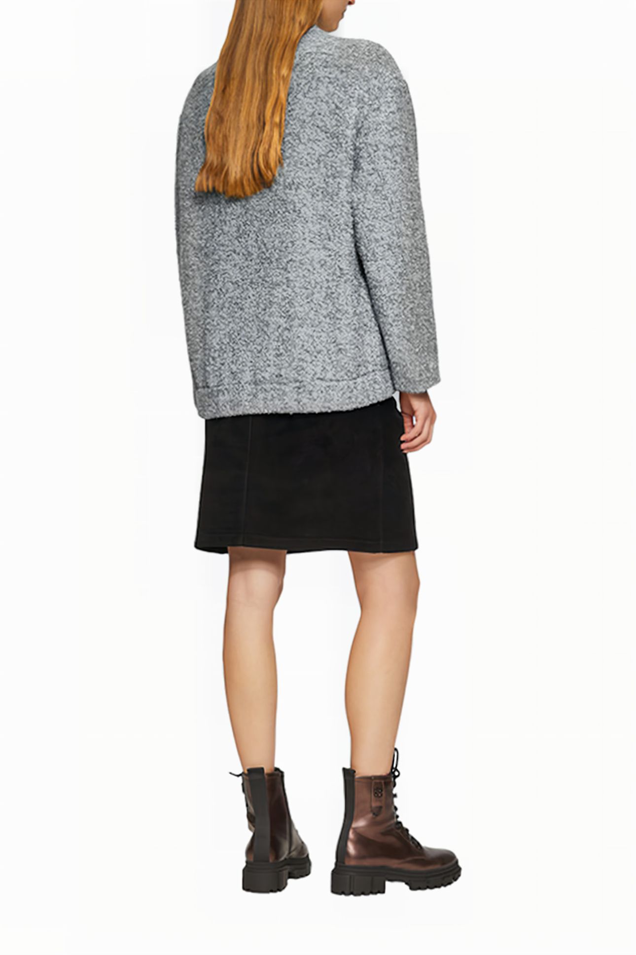 S.OLIVER JACKET OUTDOOR GREY/BLACK 3