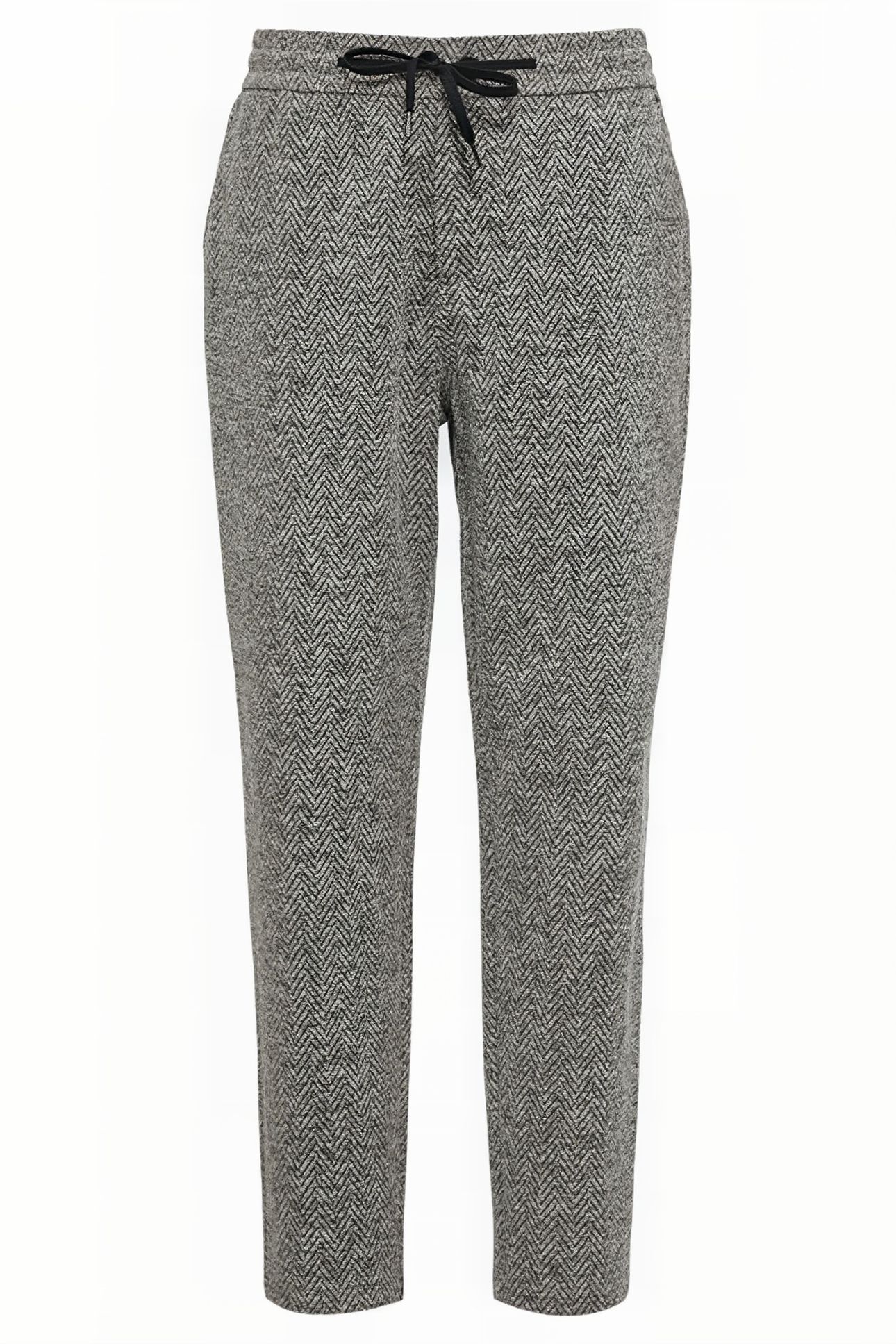 S.OLIVER PANT GREY/BLACK 4