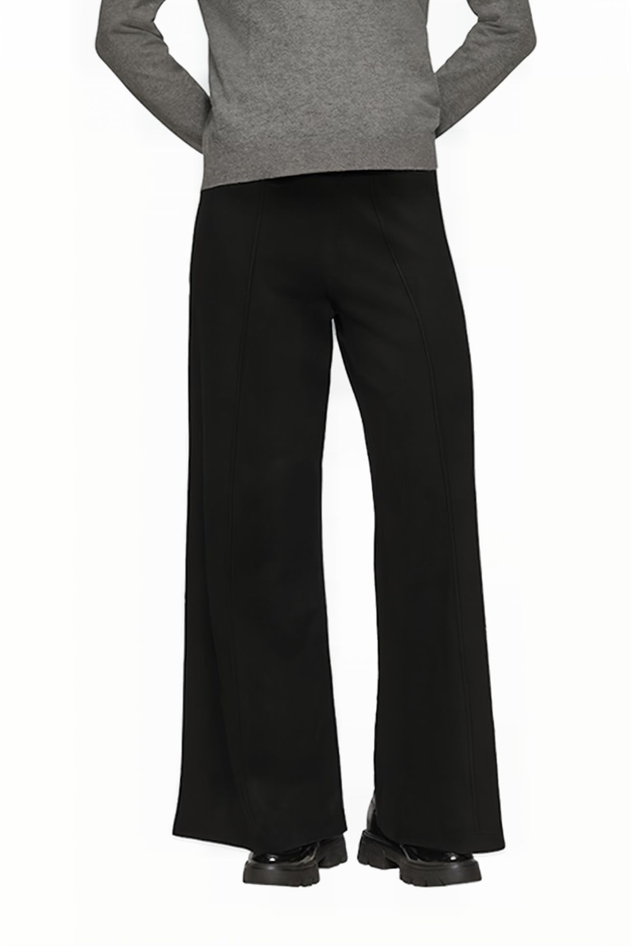 S.OLIVER PANT BLACK 1