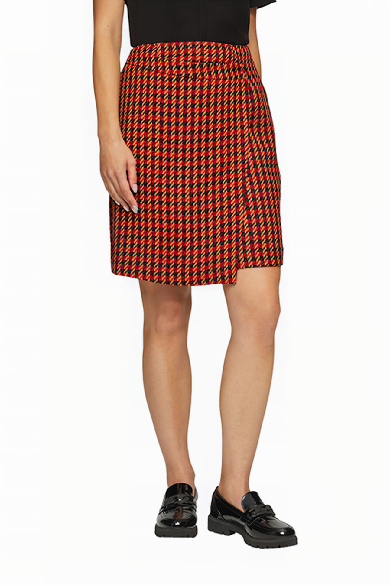 S.OLIVER SKIRT BROWN BEIGE 1