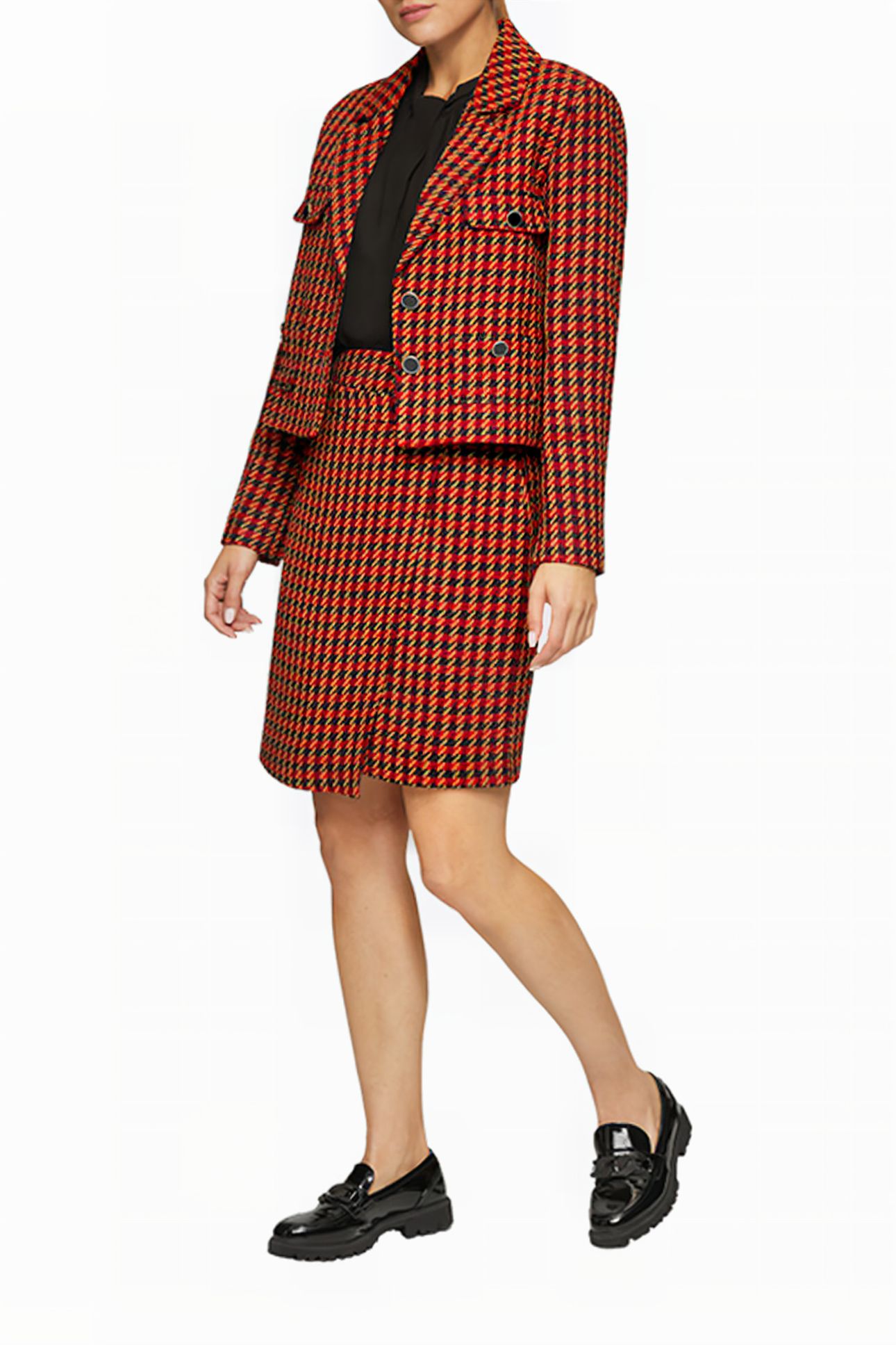 S.OLIVER SKIRT BROWN BEIGE 2