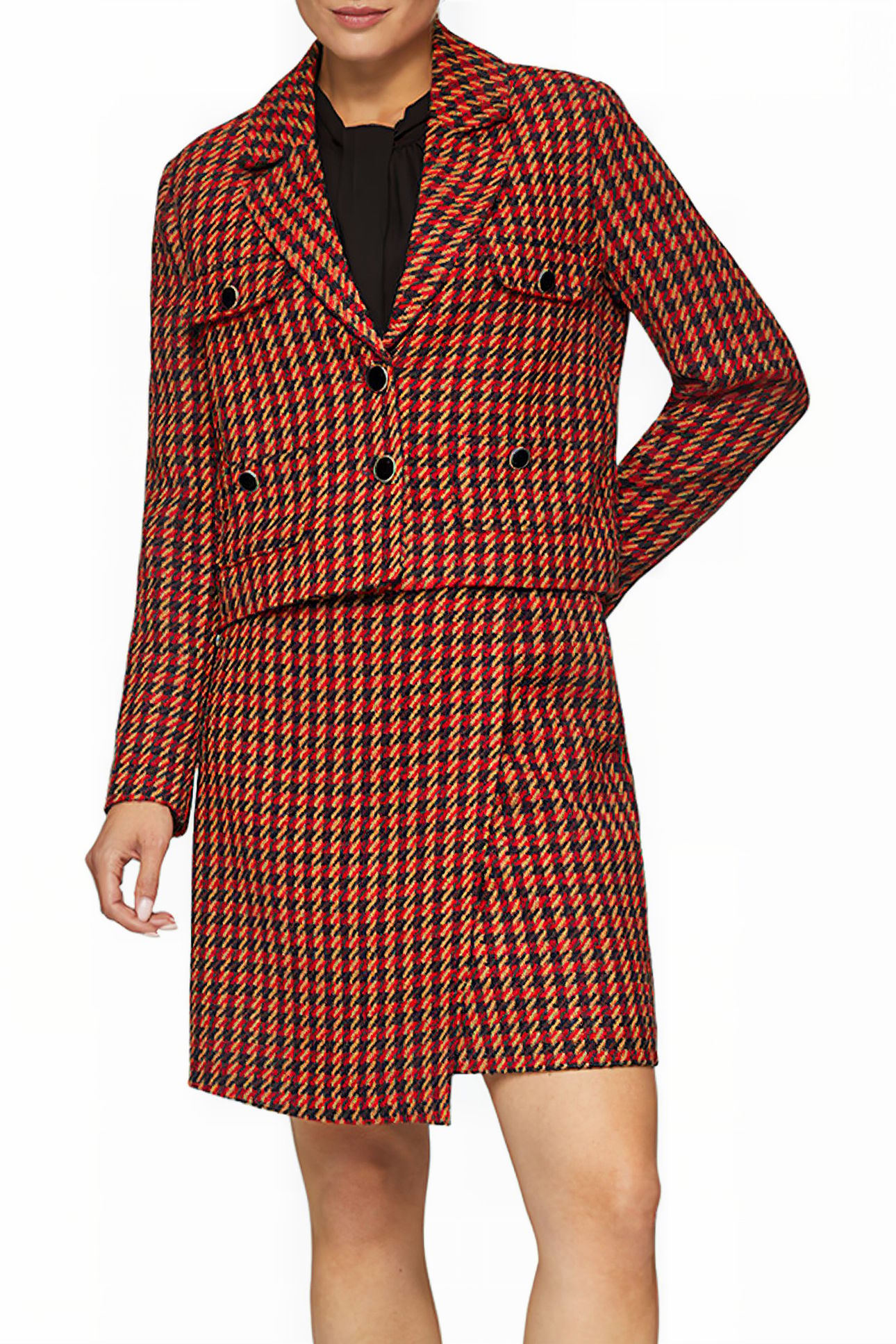S.OLIVER JACKET INDOOR BROWN BEIGE 1