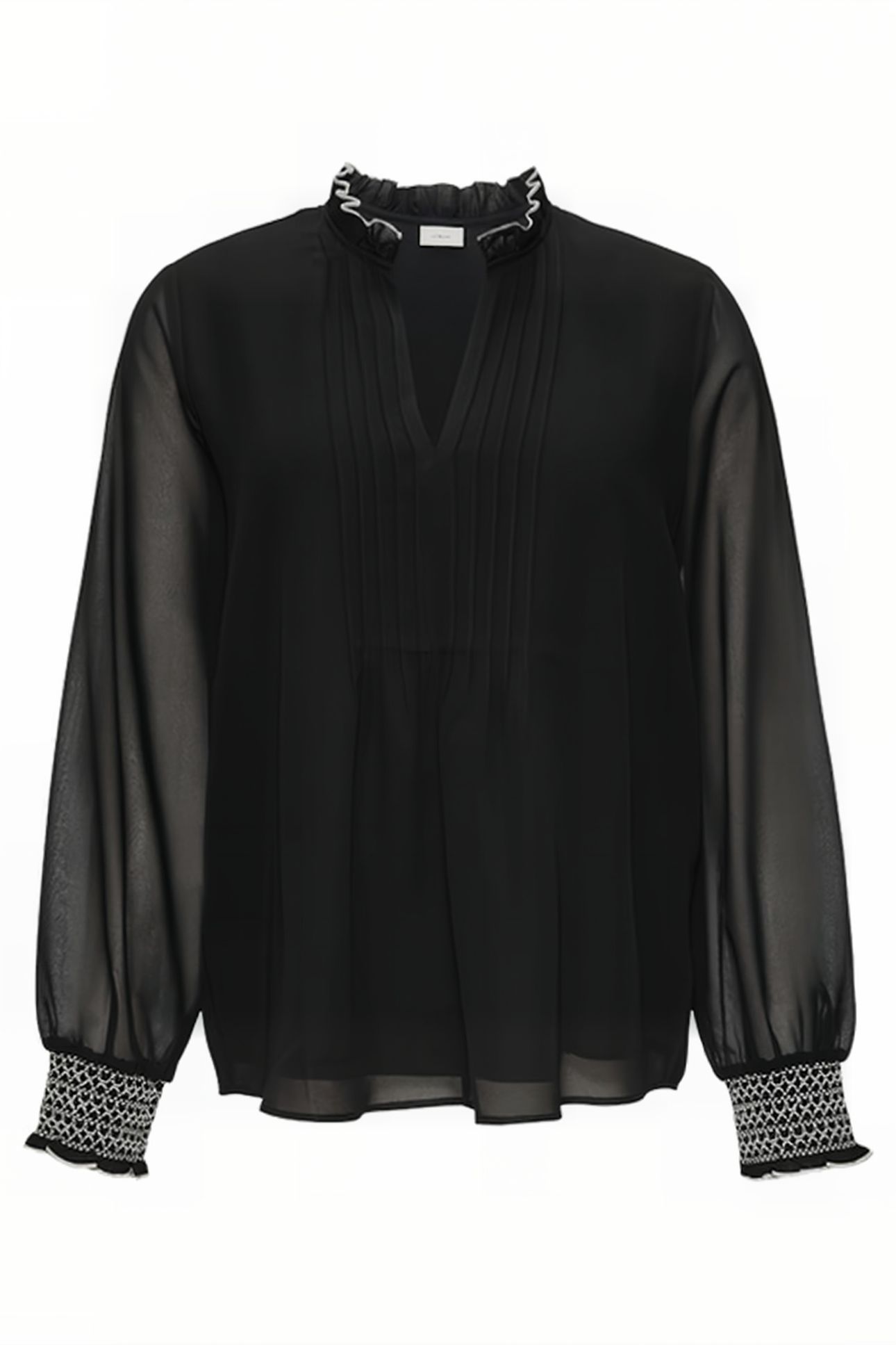 S.OLIVER BLOUSE BLACK 3