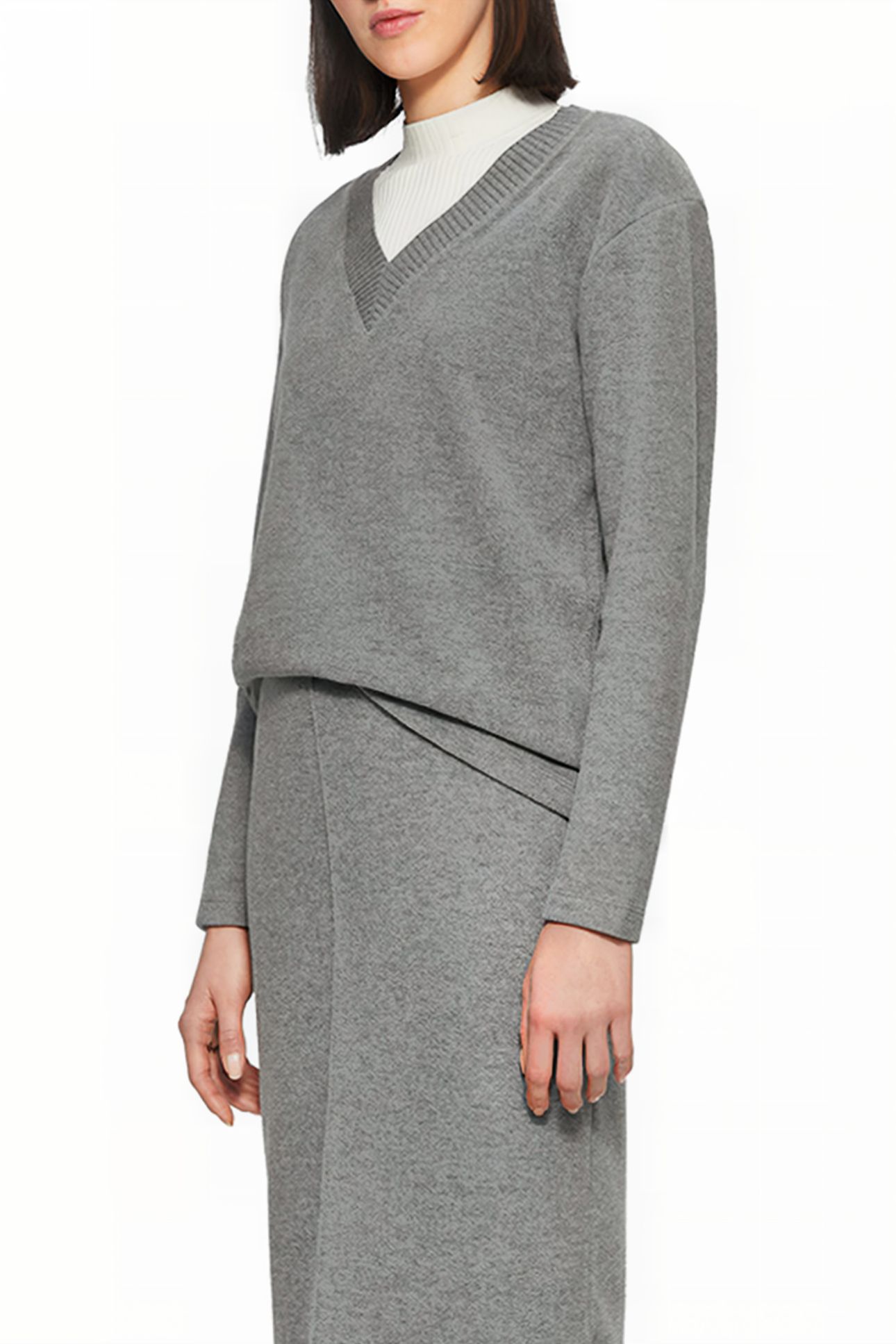 S.OLIVER SWEATSHIRTS GREY/BLACK 1
