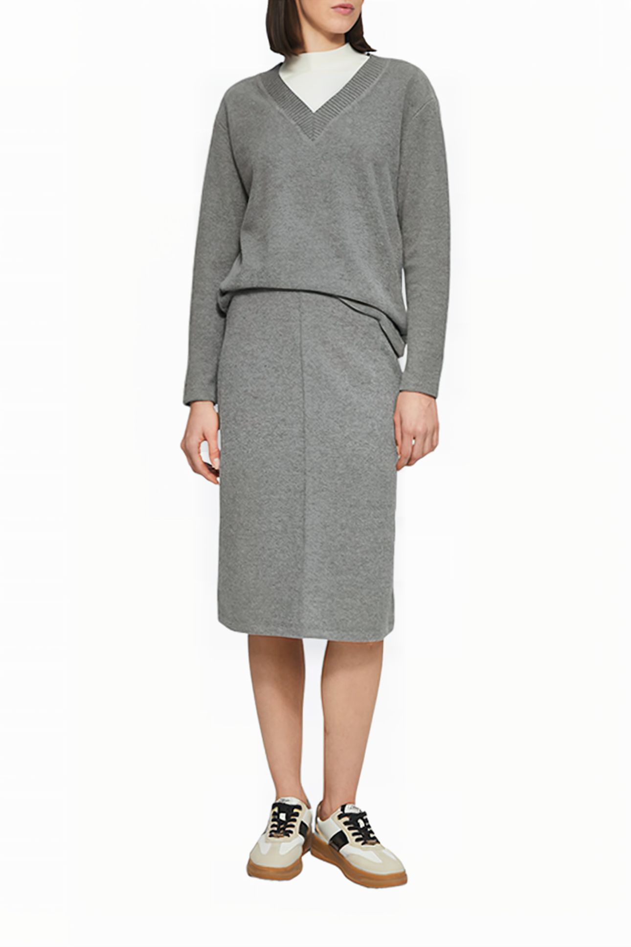 S.OLIVER SWEATSHIRTS GREY/BLACK 2