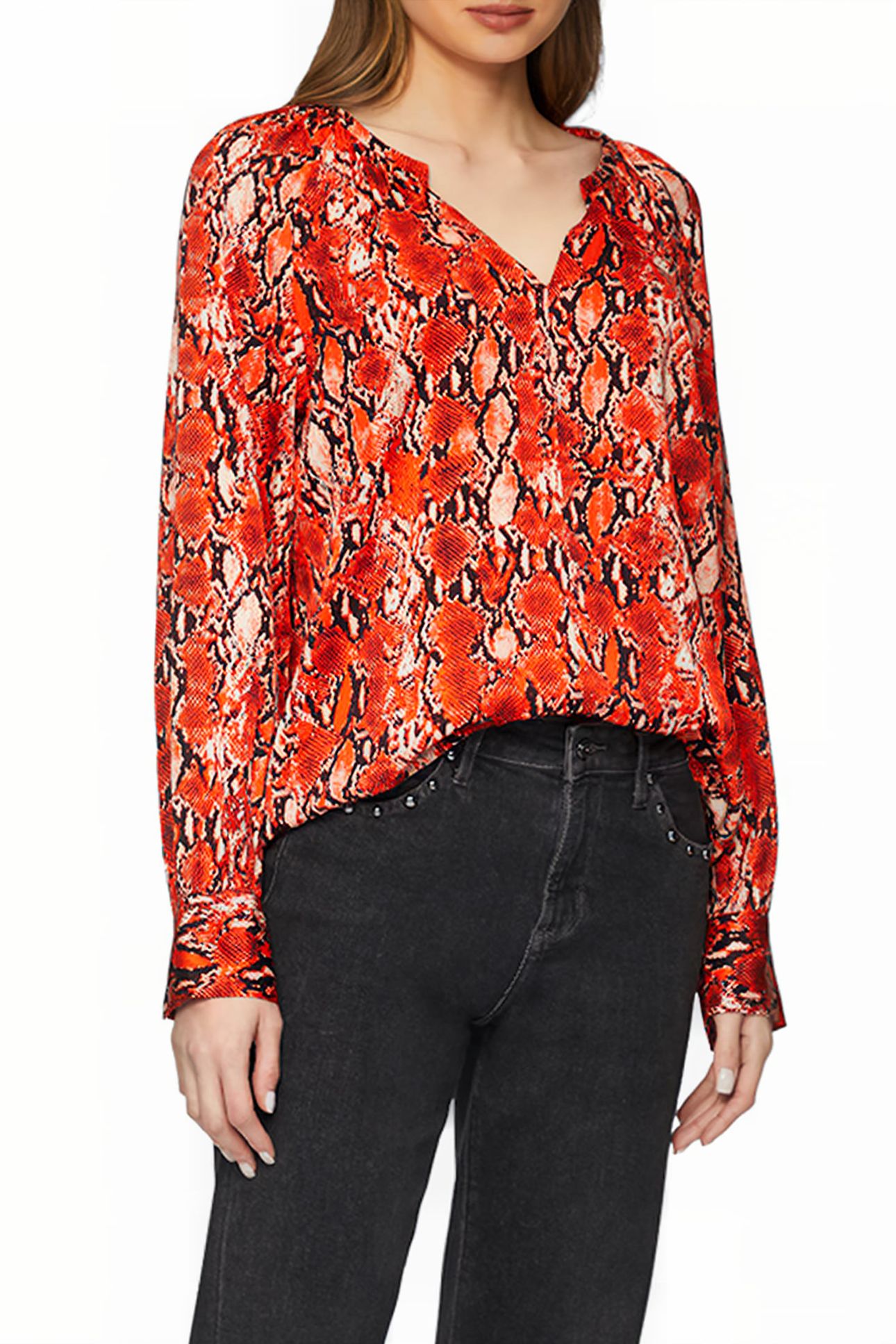 S.OLIVER BLOUSE ORANGE 1