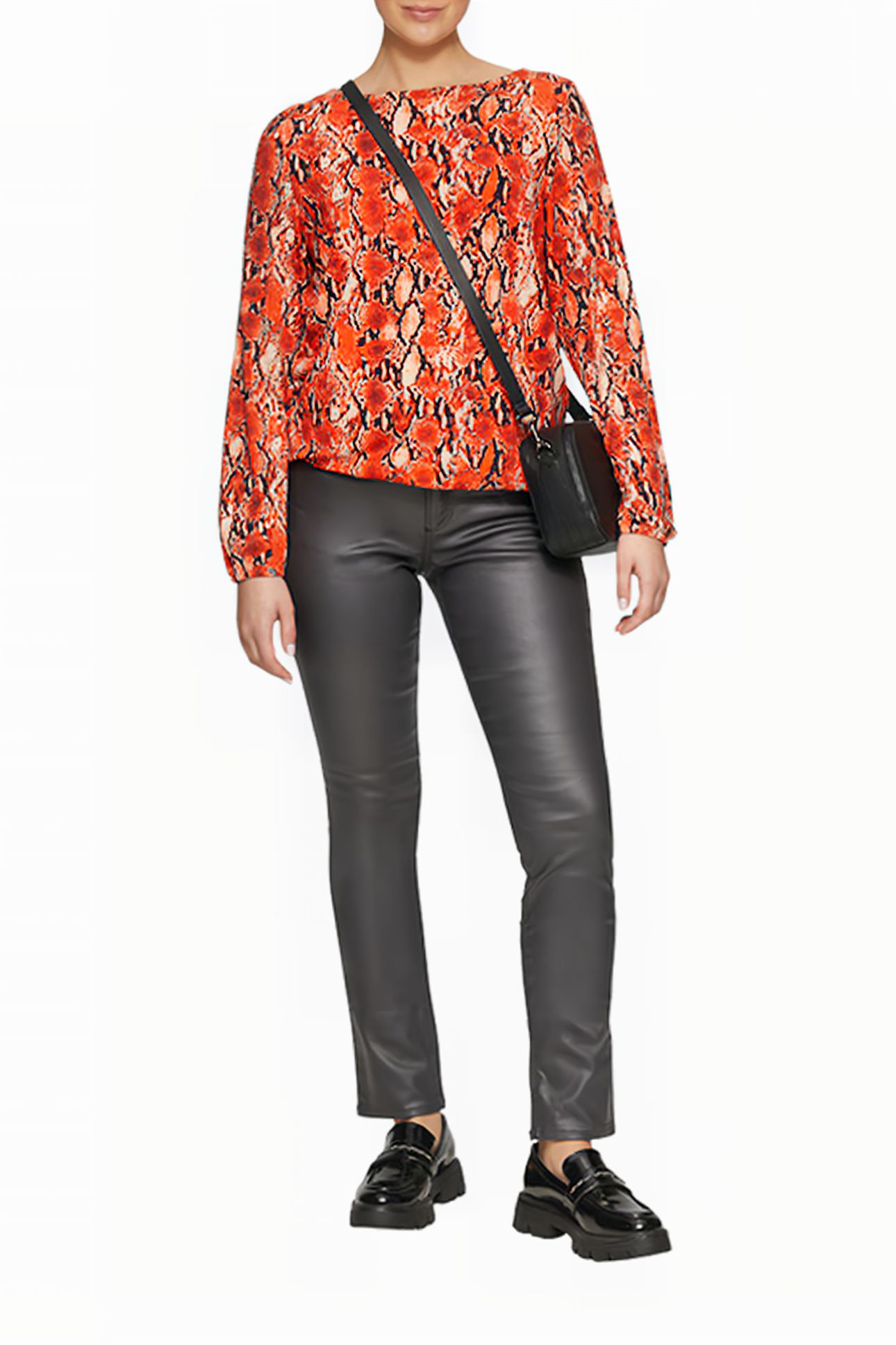 S.OLIVER T-SHIRTS ORANGE 4