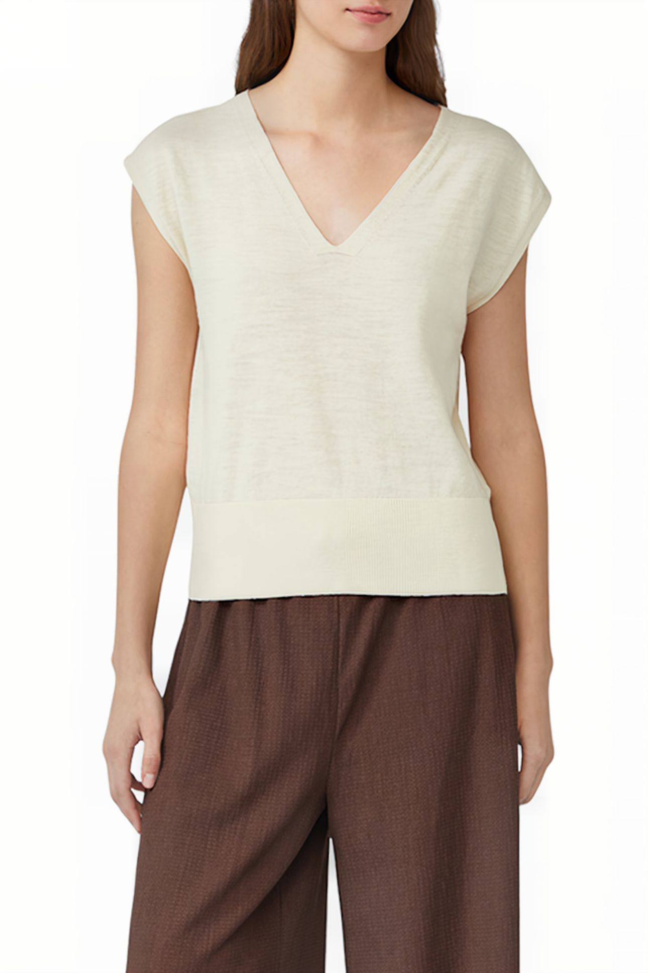 S.OLIVER STRICKWAREN OFF WHITE 1