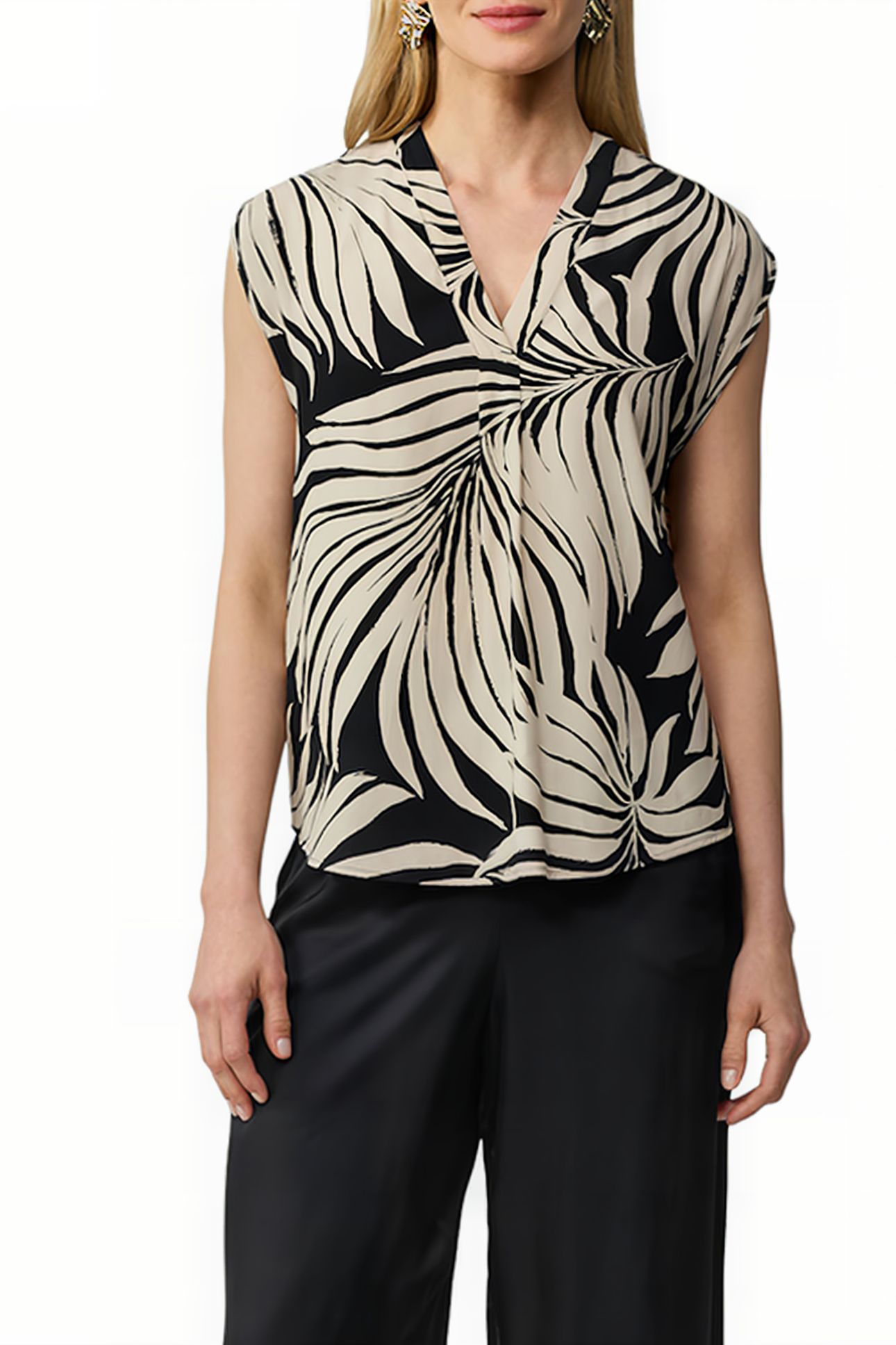 S.OLIVER BLUSEN BLACK 1