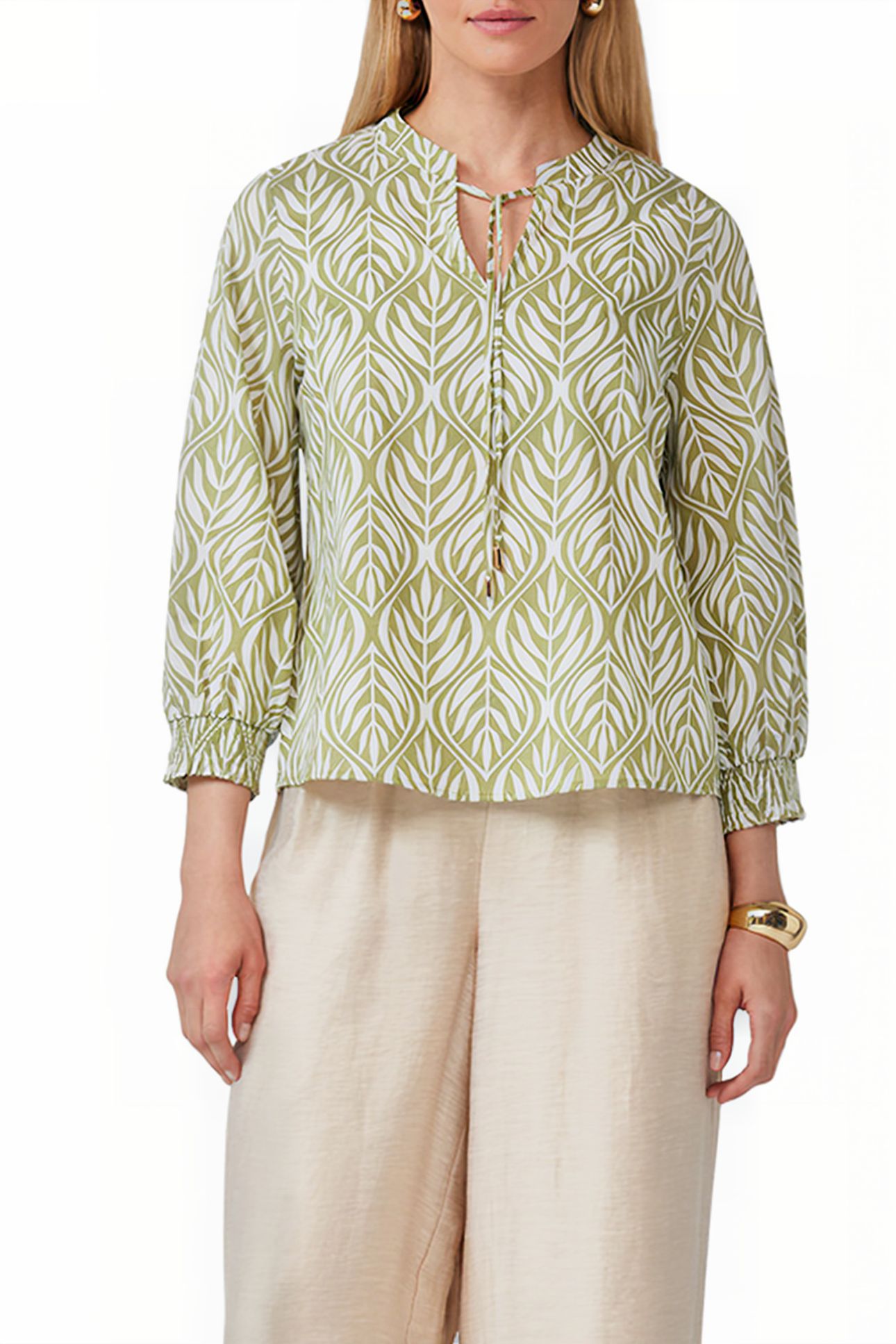 S.OLIVER BLOUSE GREEN 1
